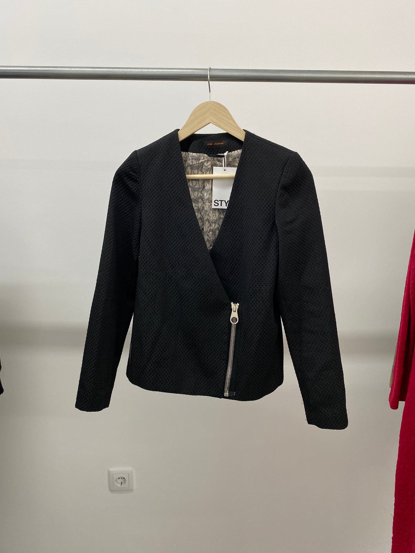 COP COPINE side zipper jacket (S)