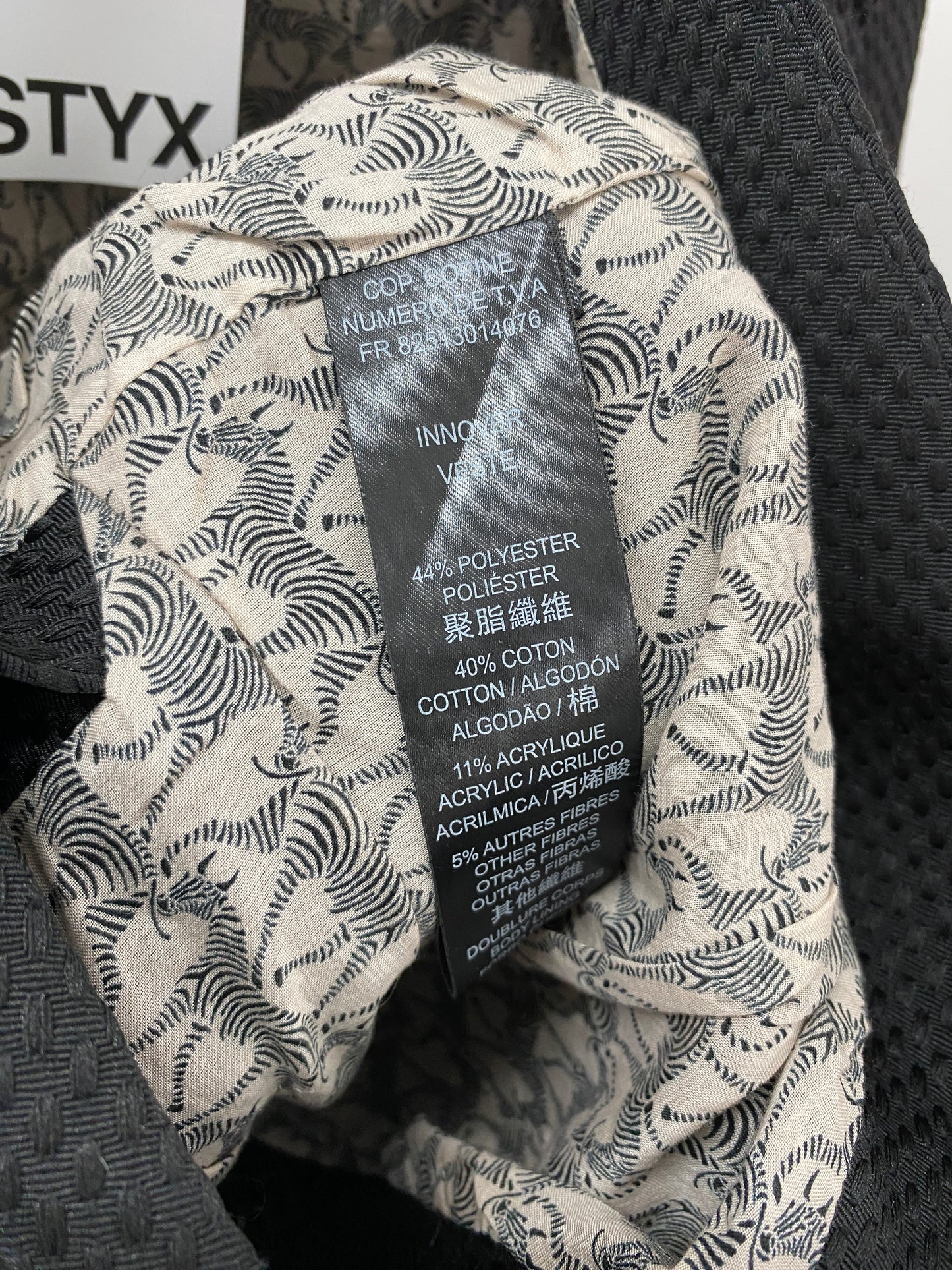 COP COPINE side zipper jacket (S)