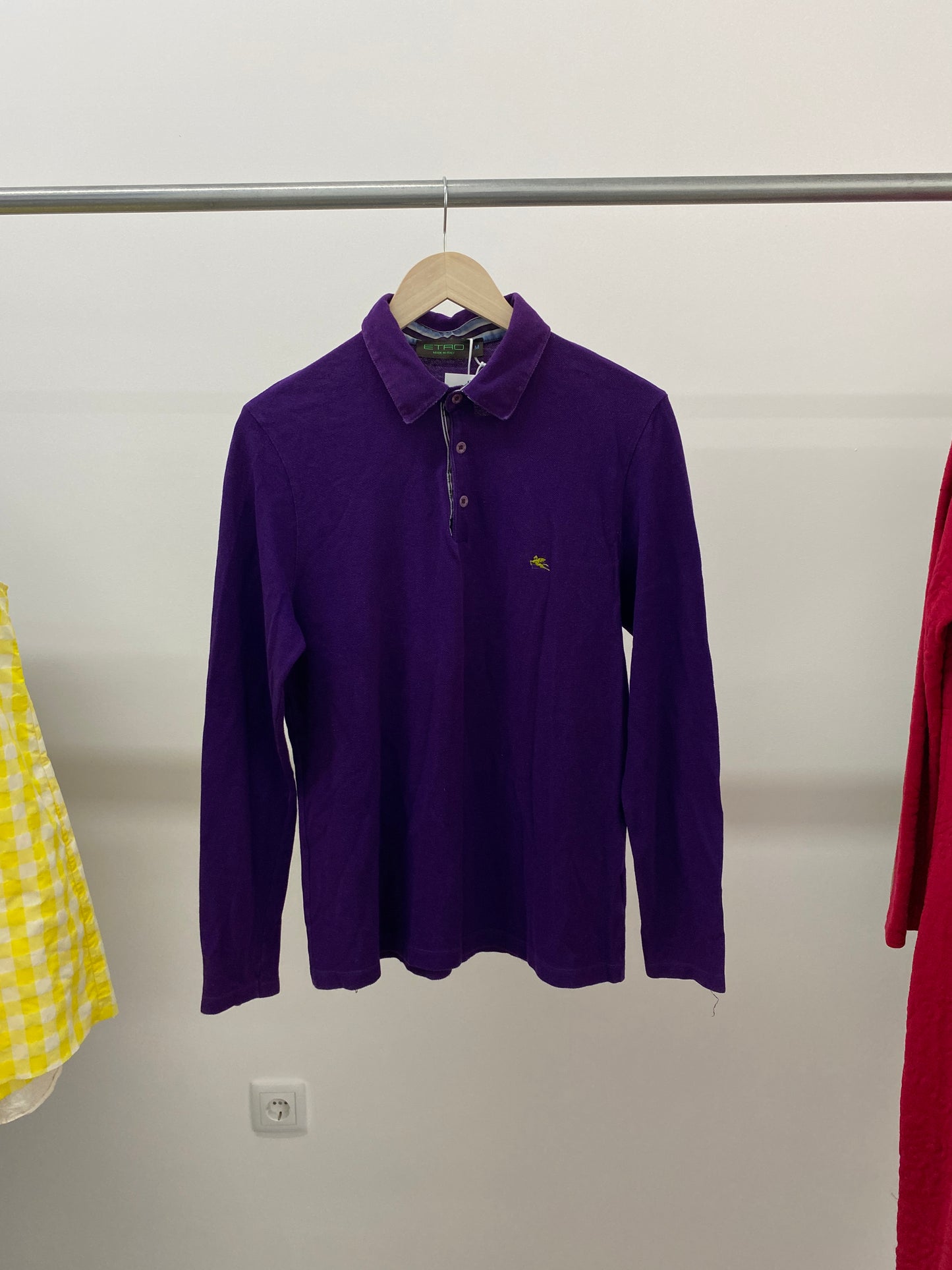 ETRO purple polo shirt (M)