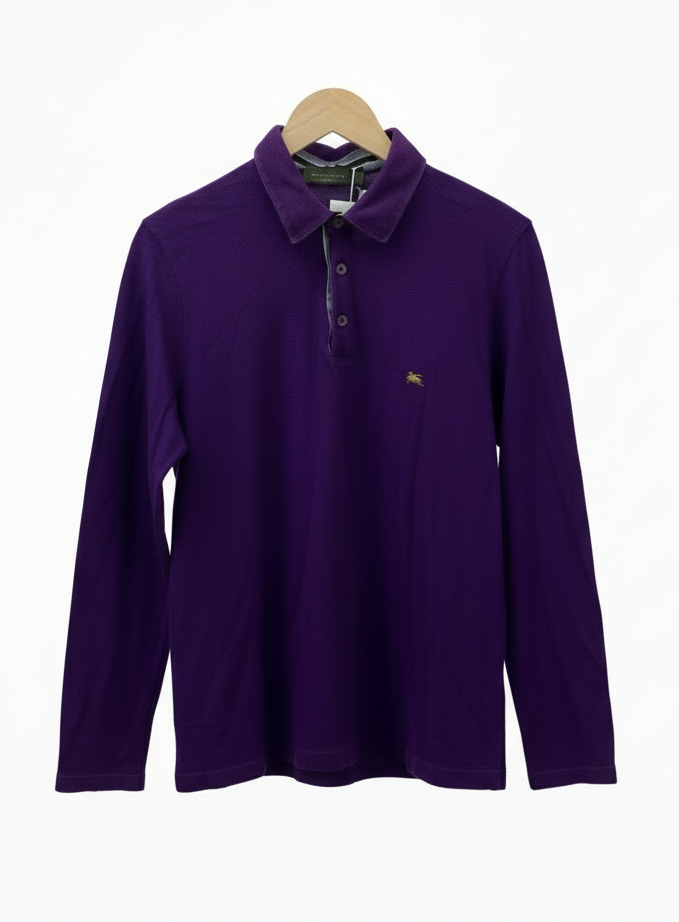 ETRO purple polo shirt (M)