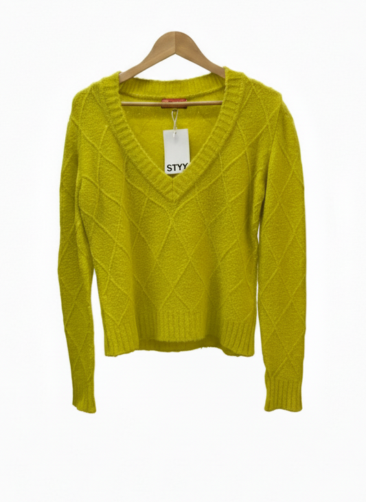 VERSACE mustard yellow jumper (M)