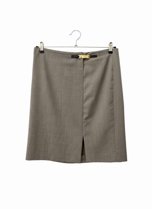 GERARD DAREL knee-length office skirt (L)