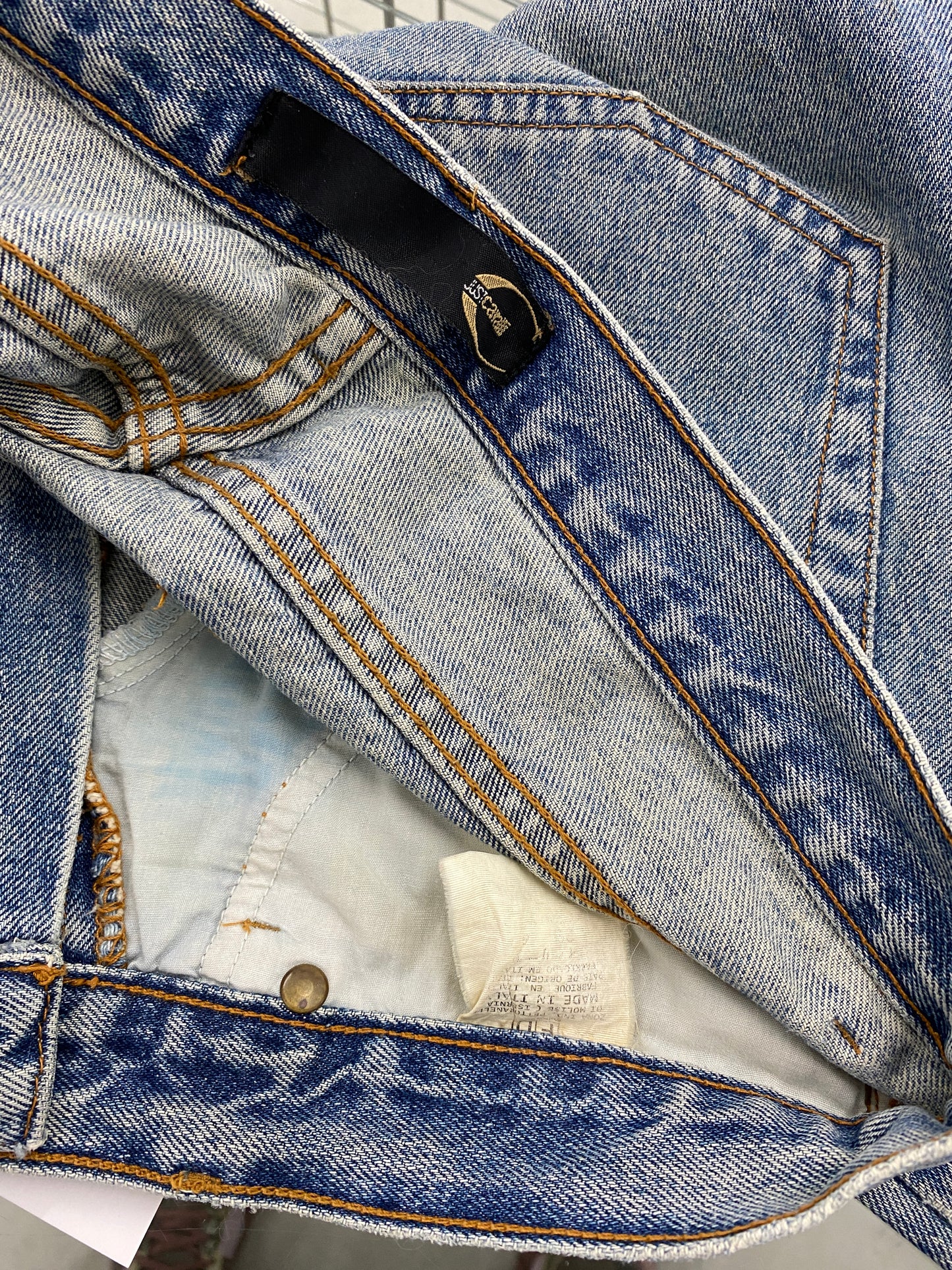 JUST CAVALLI snakeprint jeans (L)