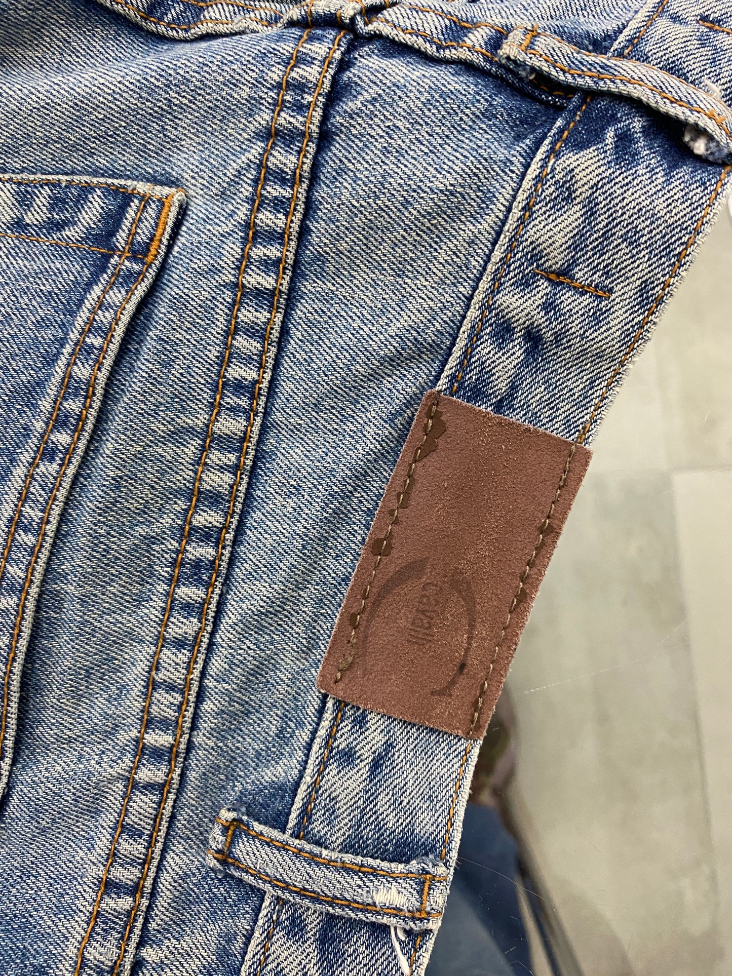 JUST CAVALLI snakeprint jeans (L)