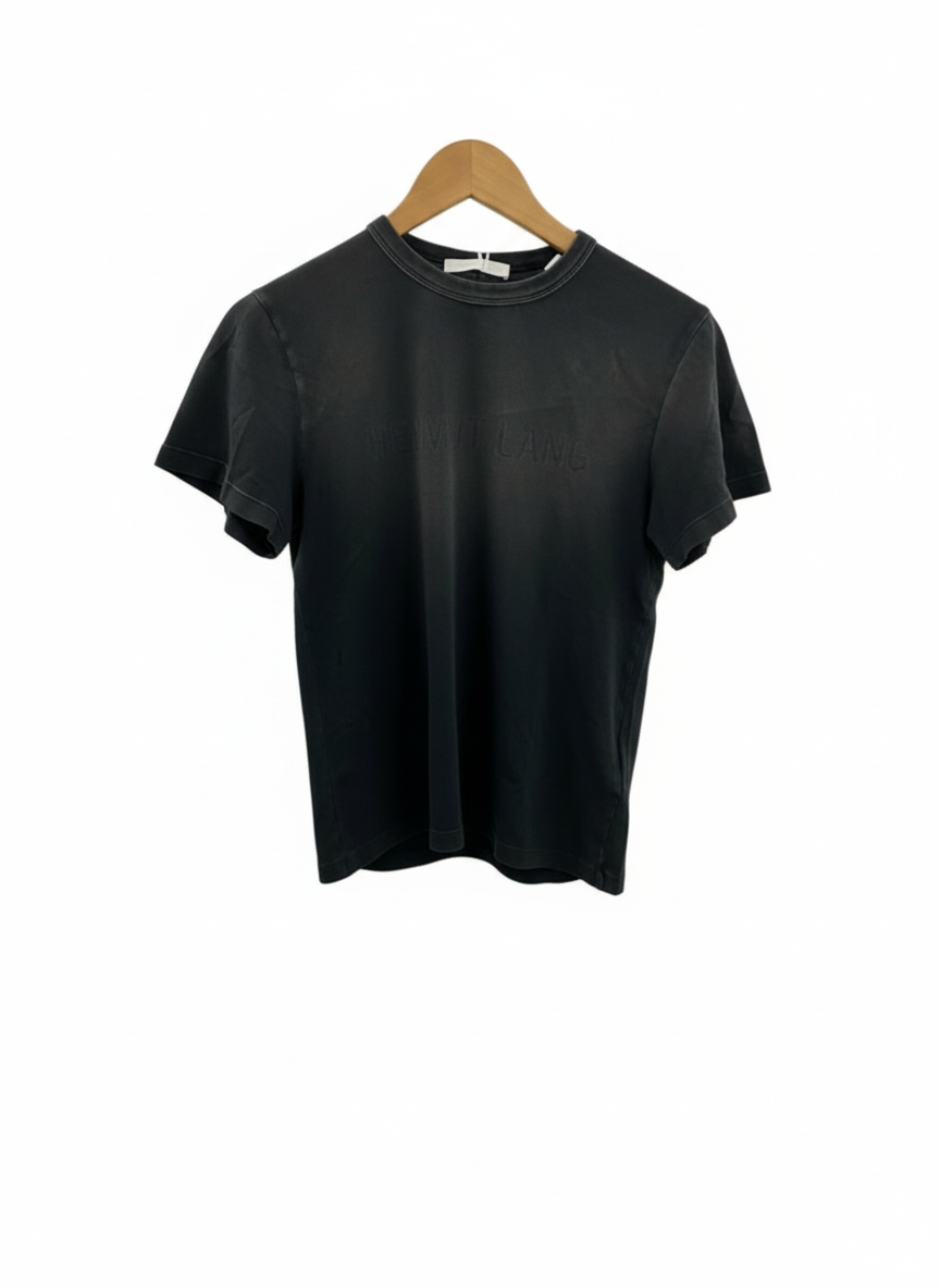 HELMUT LANG charcoal black t-shirt (M)