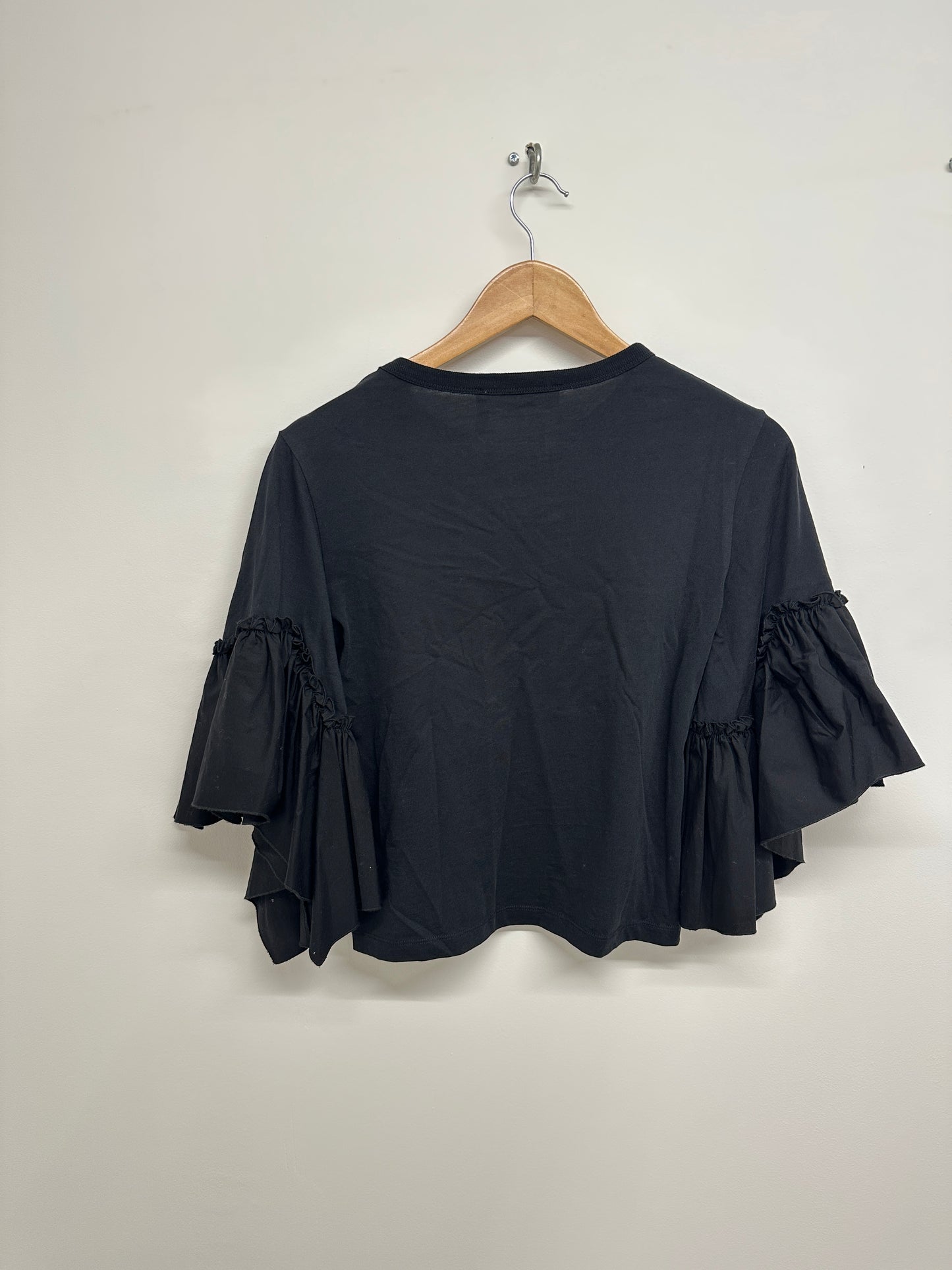 SEE BY CHLOÉ ruffled sleeves top (S)