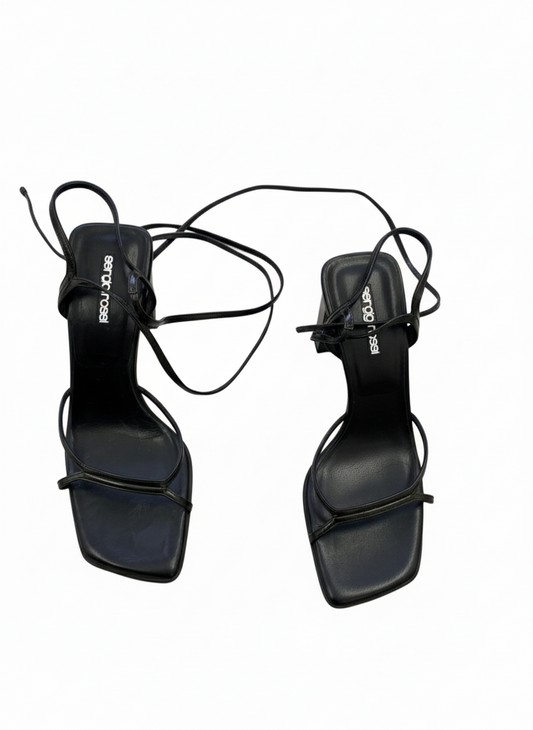 SERGIO ROSSI strappy heeled sandal (39)