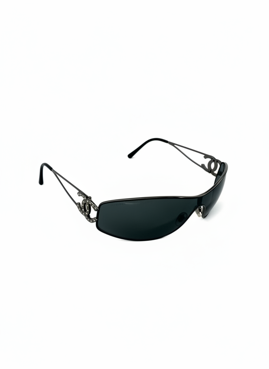 CHANEL sunglasses with logo