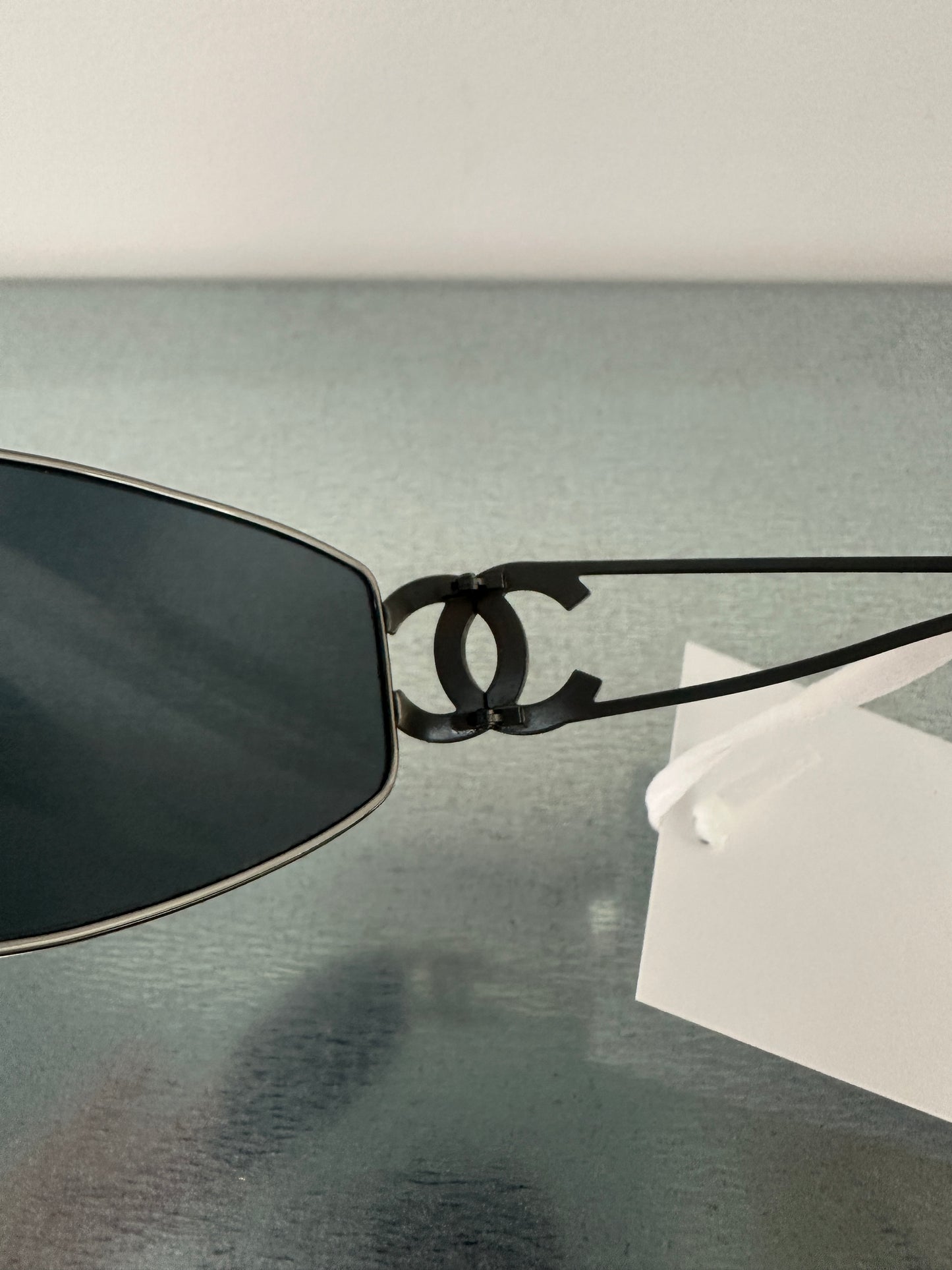 CHANEL sunglasses with logo