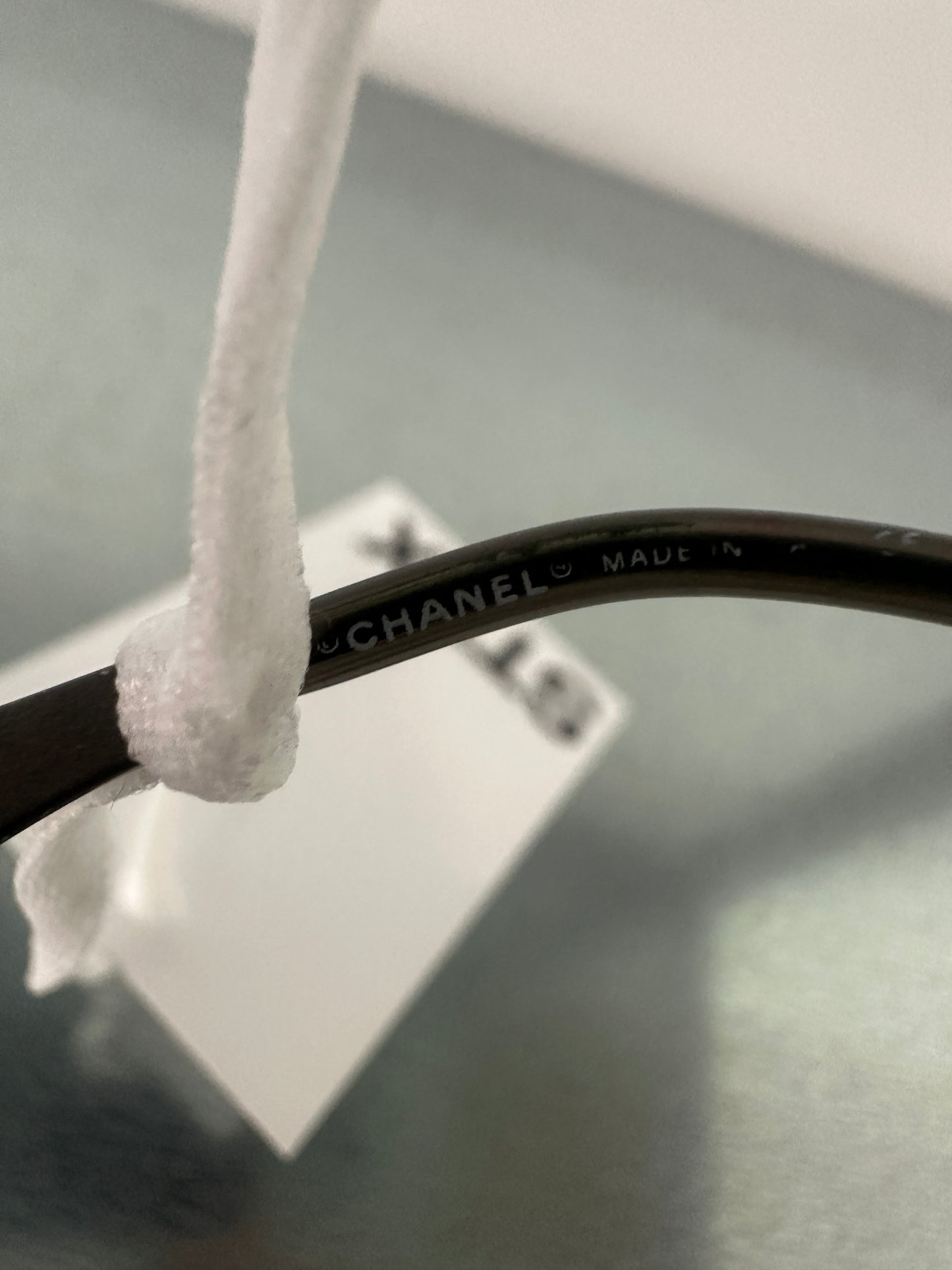 CHANEL sunglasses with logo