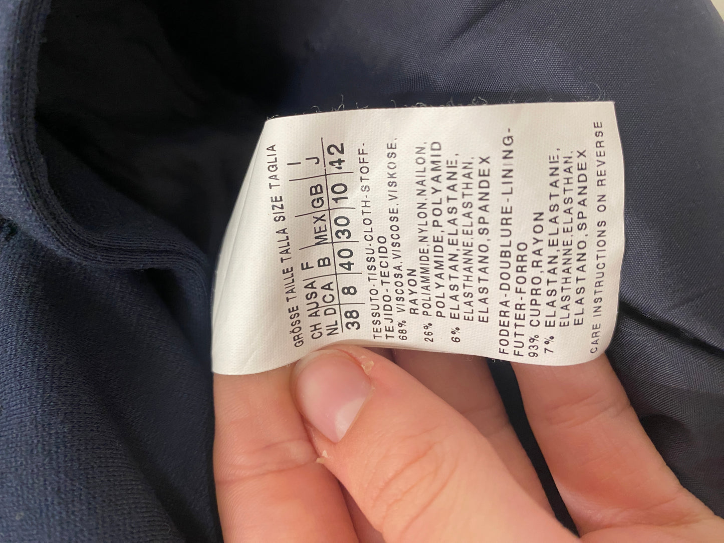 MAX MARA navy blue blazer (M)