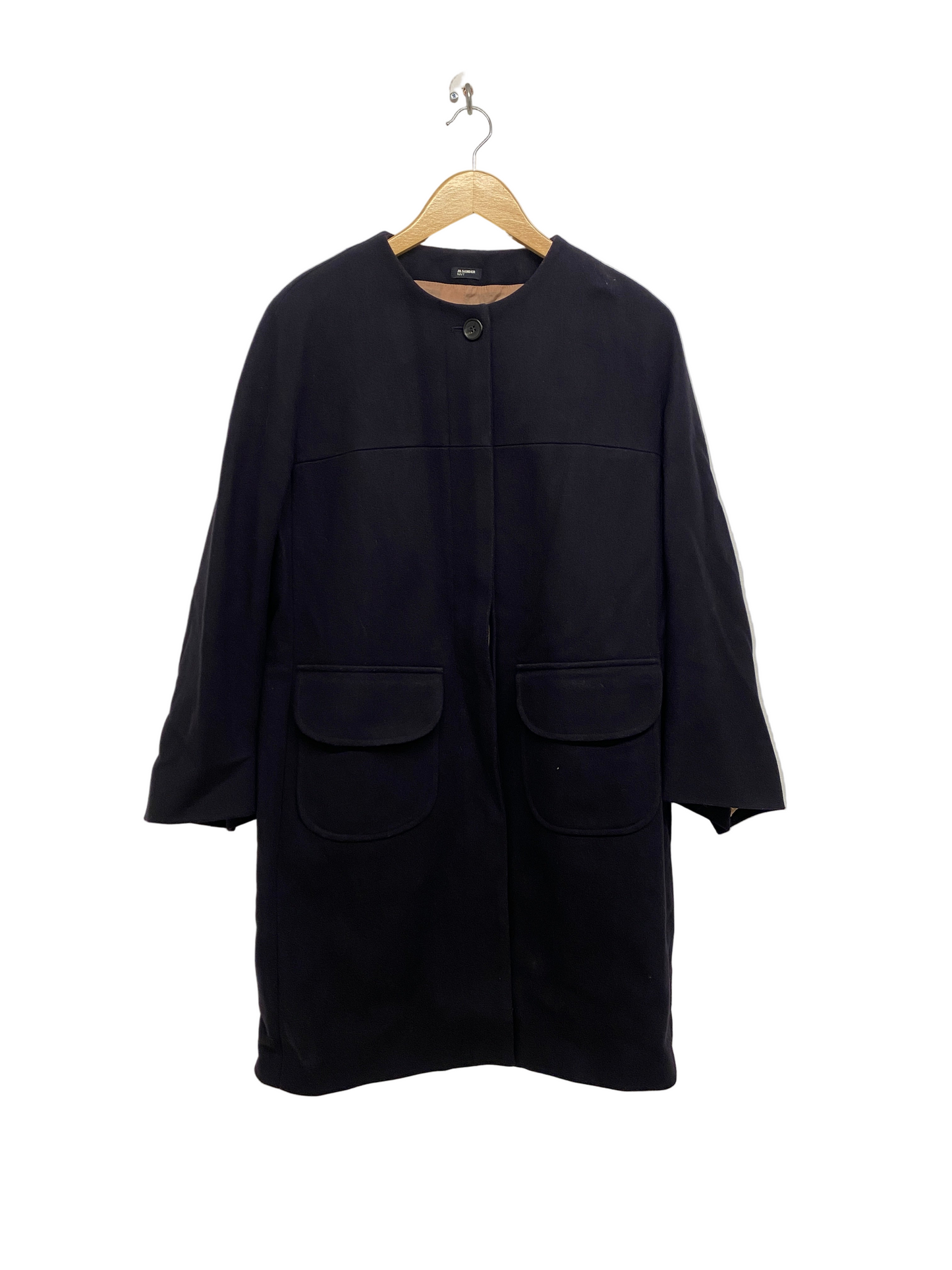 JIL SANDER wool coat (S)
