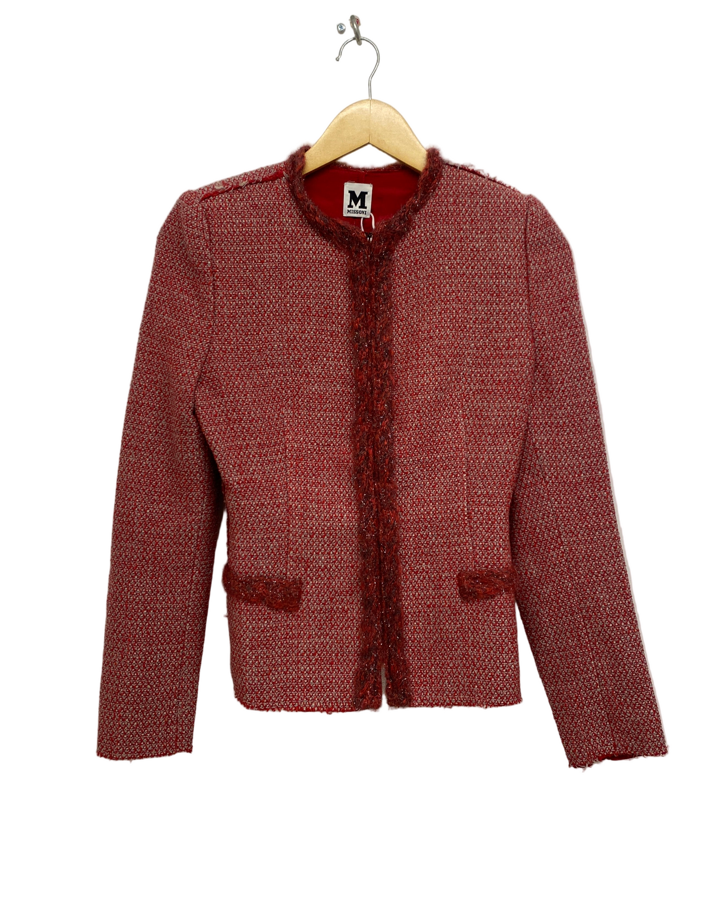 MISSONI tweed jacket (XS)