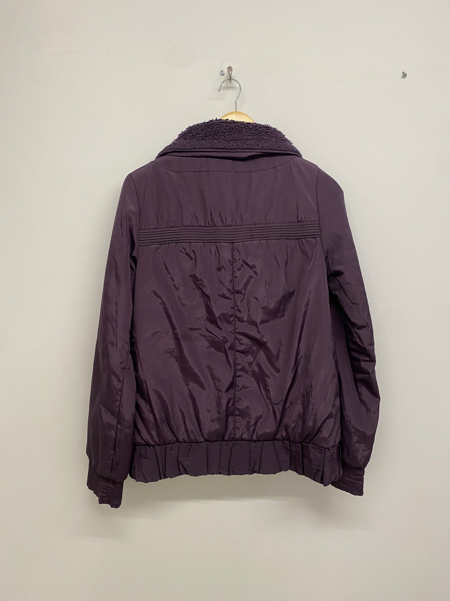 MISS SIXTY purple puffer jacket (XS)