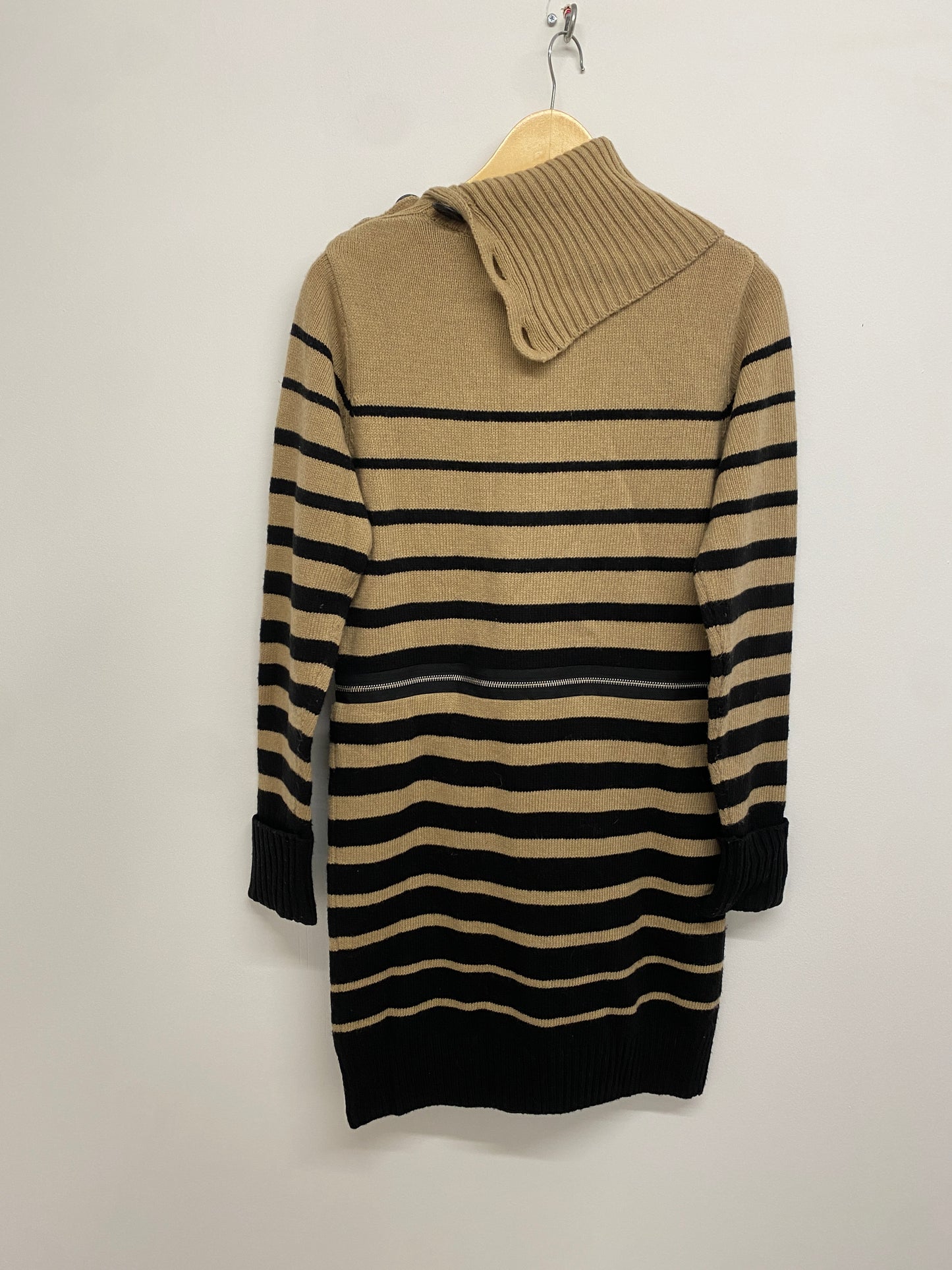 JEAN PAUL GAULTIER stripe dress w/zipper (M)