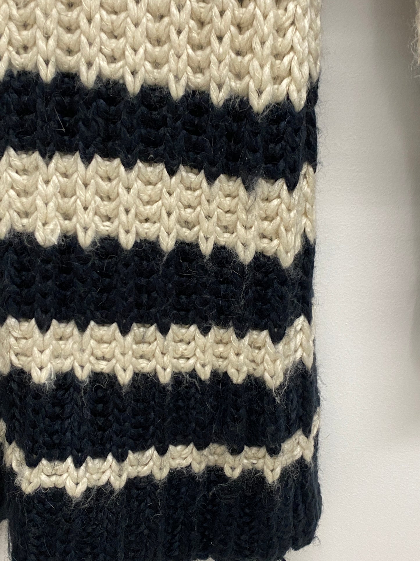 JEAN PAUL GAULTIER knit striped dress (S)