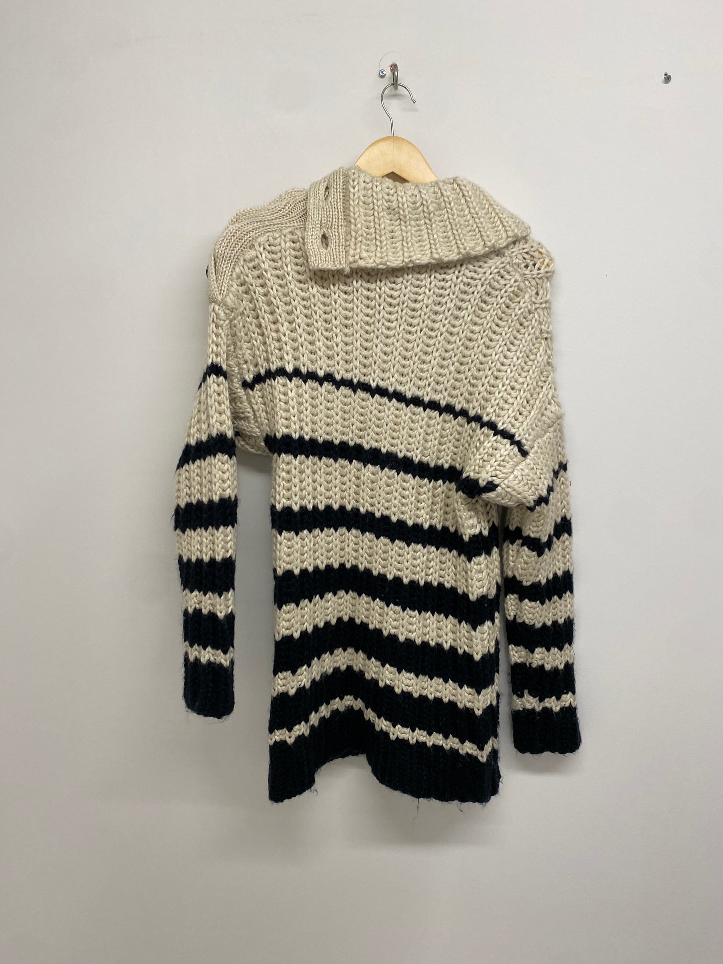 JEAN PAUL GAULTIER knit striped dress (S)