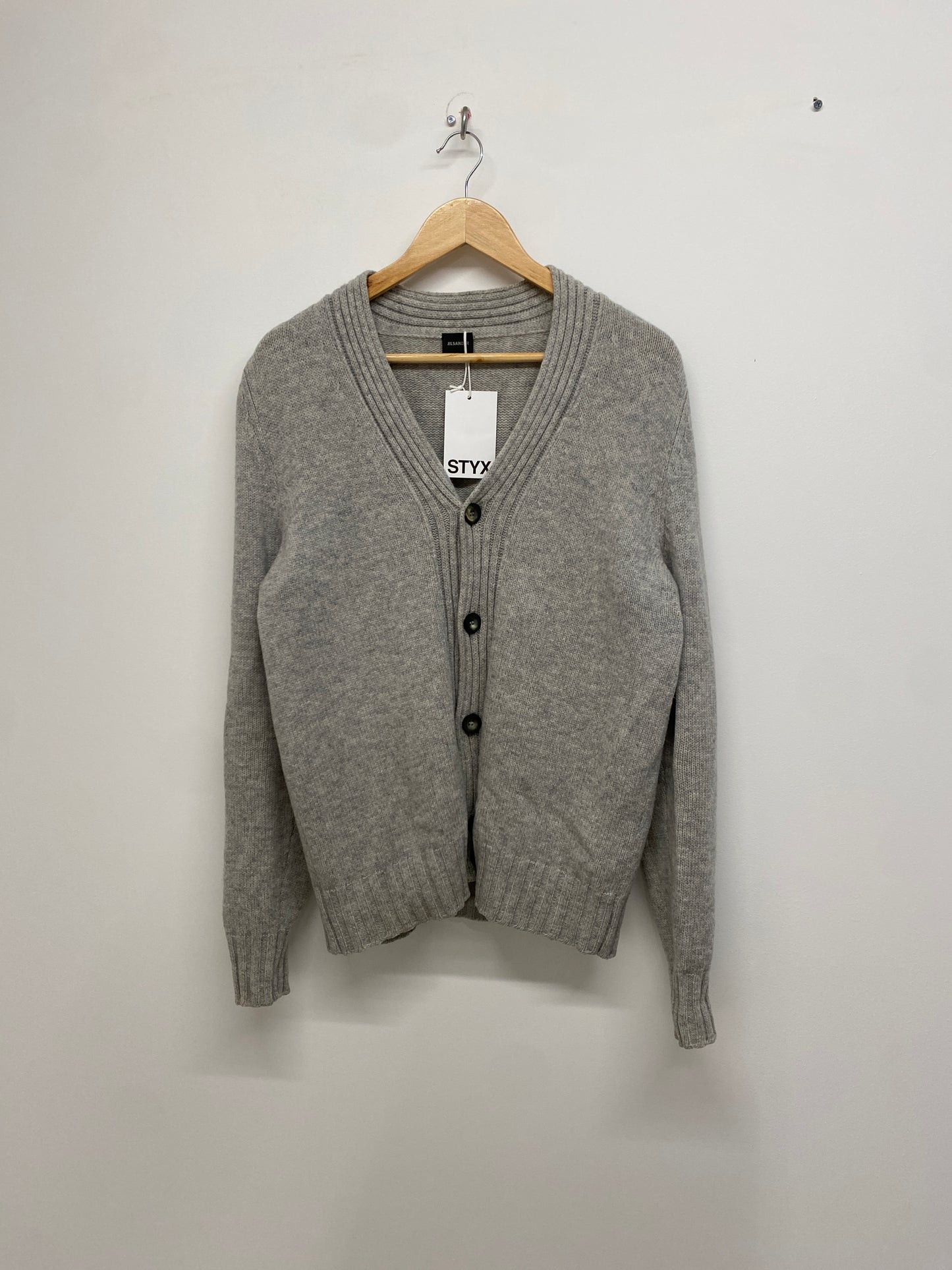 JIL SANDER wool cardigan (S/M)