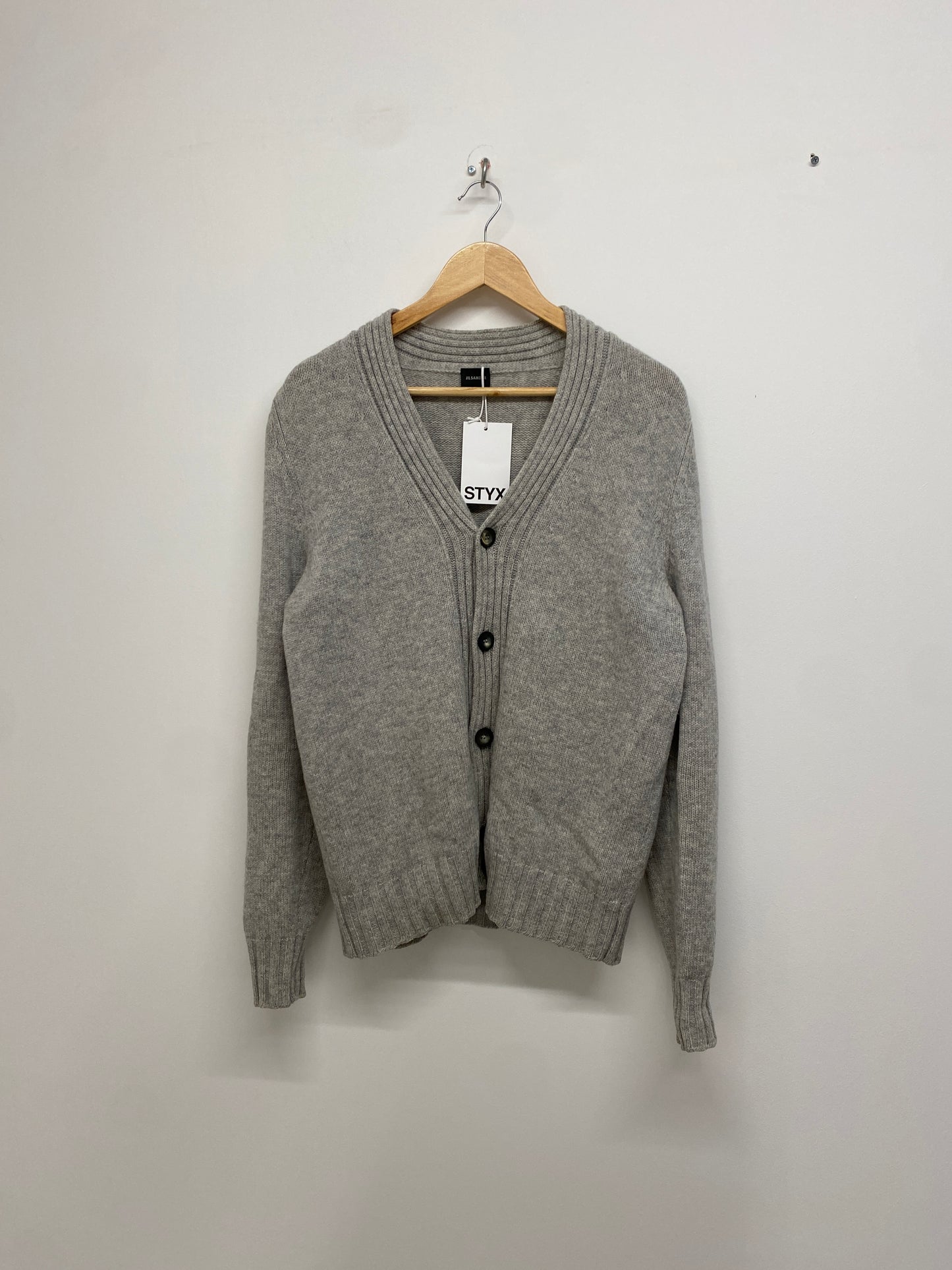 JIL SANDER wool cardigan (S/M)