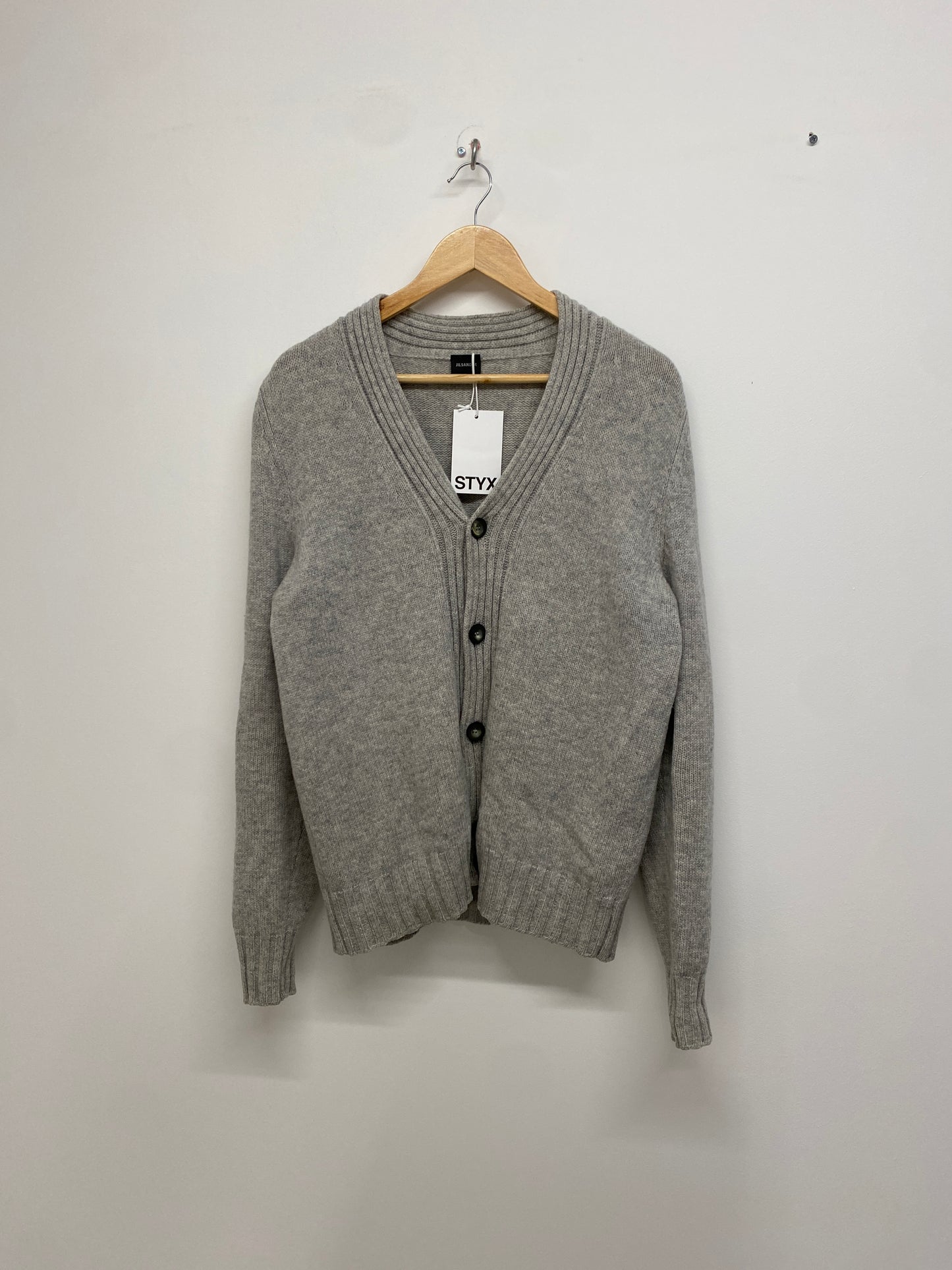 JIL SANDER wool cardigan (S/M)