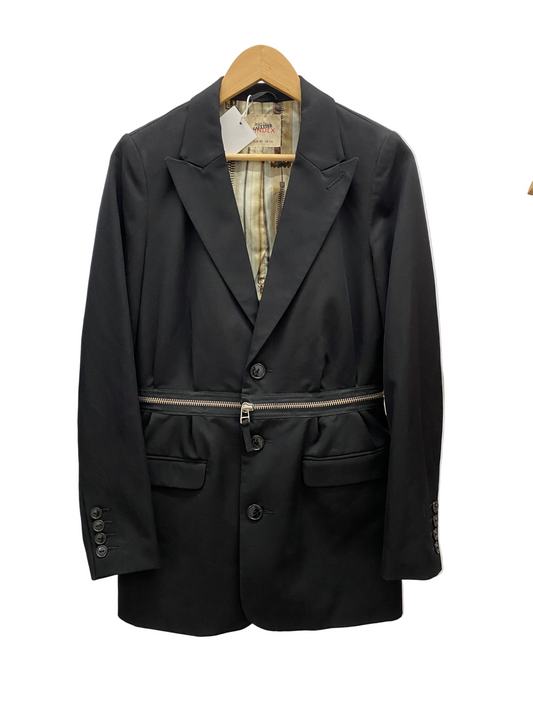 JEAN PAUL GAULTIER half zipper blazer (S)