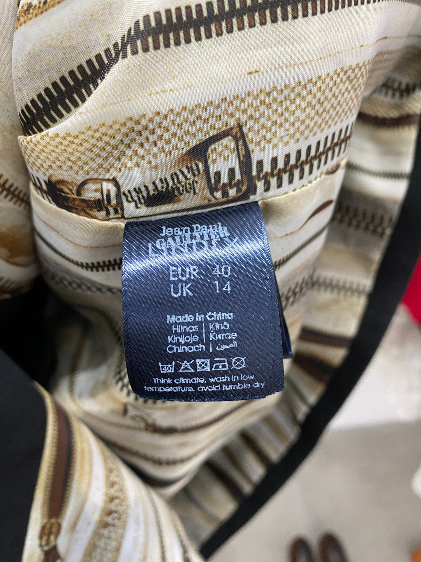 JEAN PAUL GAULTIER half zipper blazer (S)