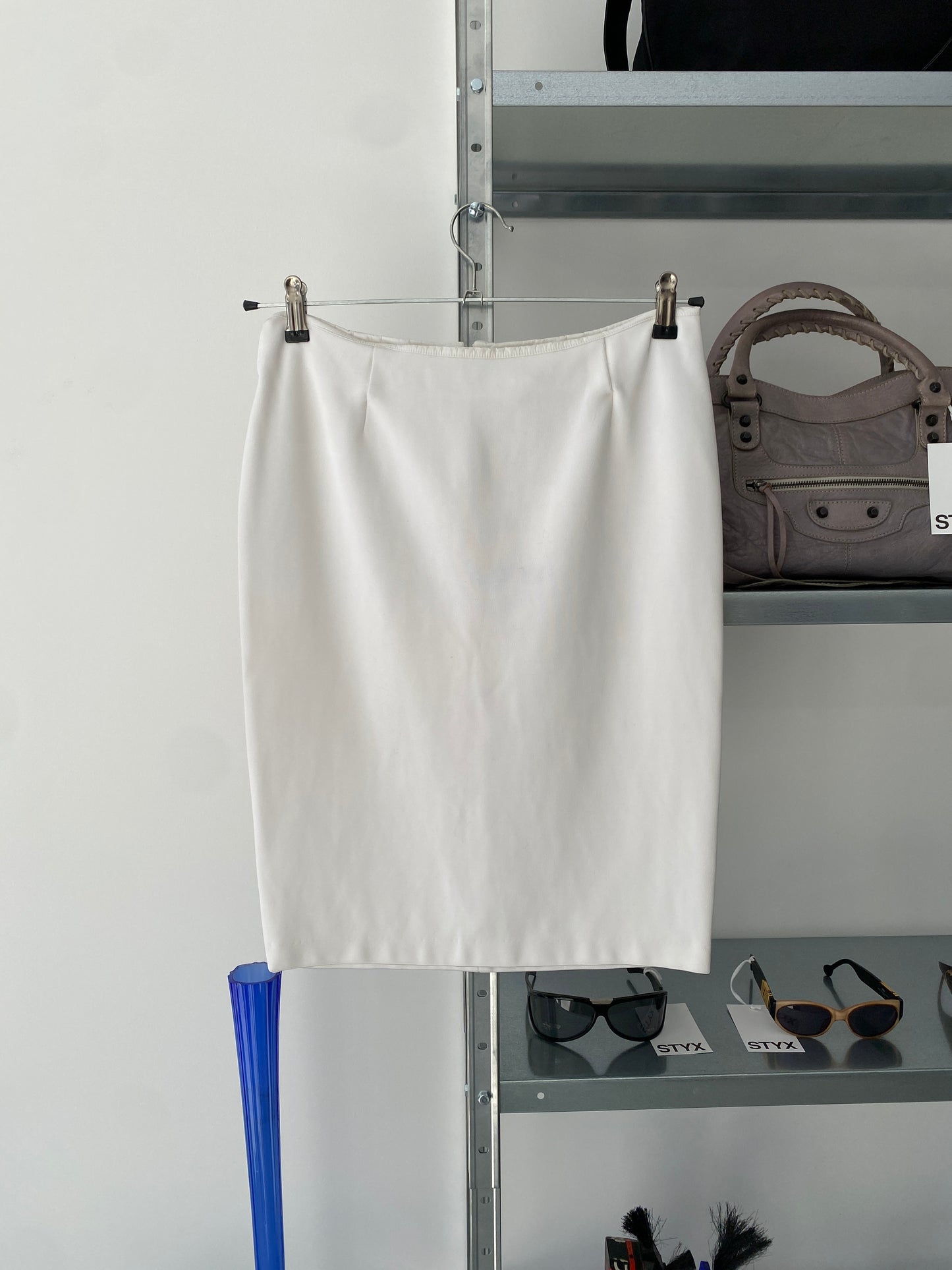 PRADA white skirt (L)