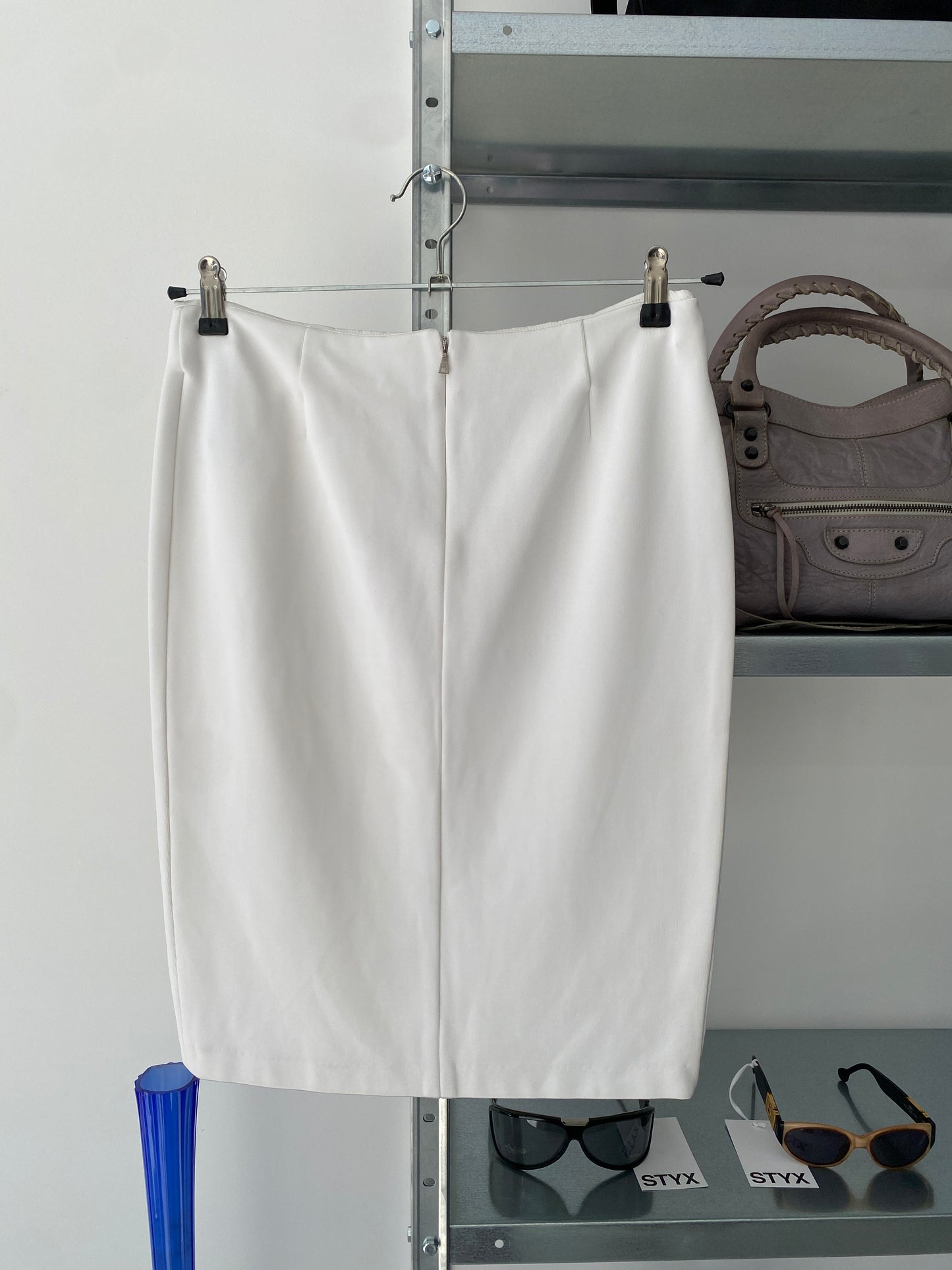 PRADA white skirt (L)