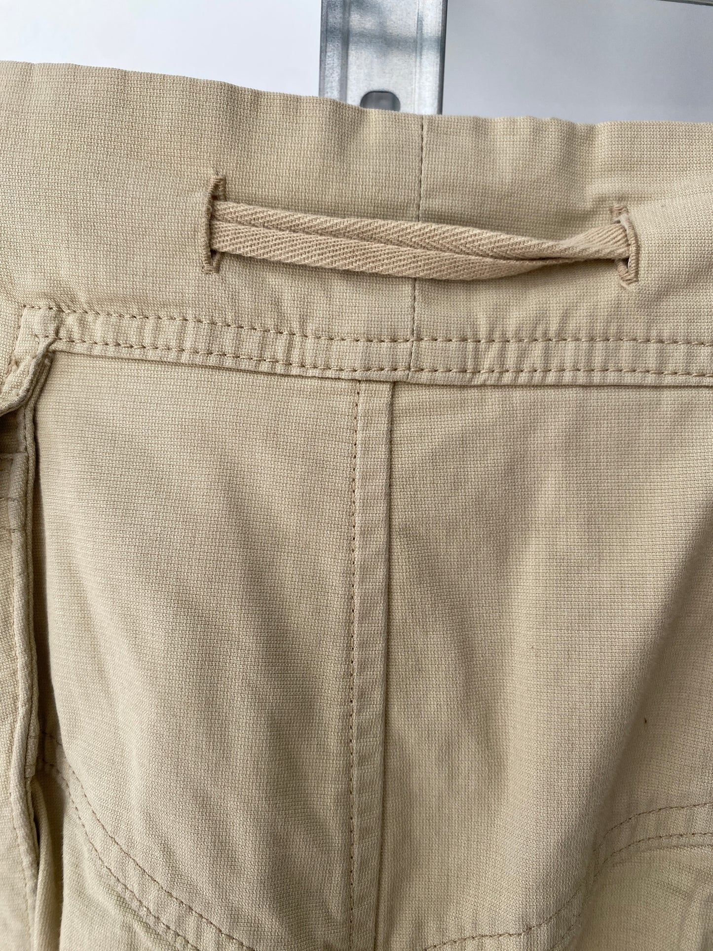 MARITHÉ FRANÇOIS GIRBAUD cargo beige trousers (XL)