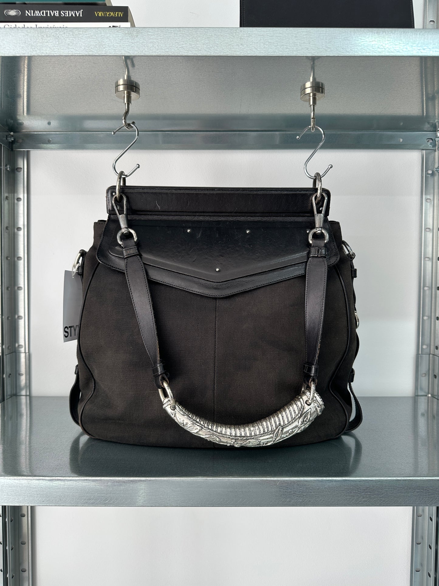 YVES SAINT LAURENT  Mombasa black handbag