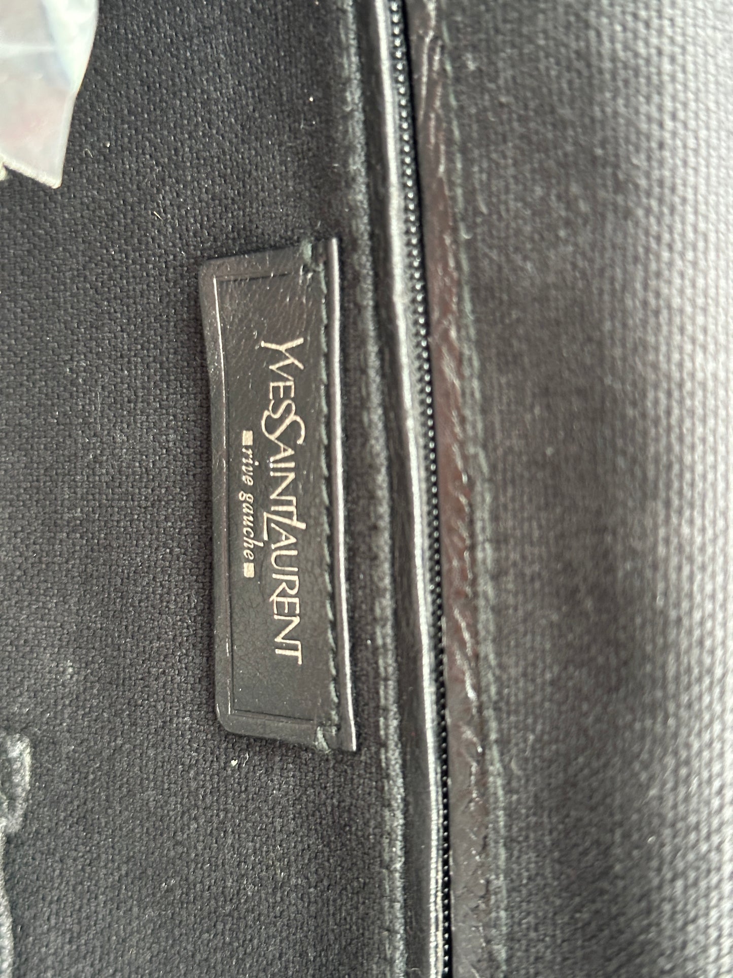 YVES SAINT LAURENT  Mombasa black handbag