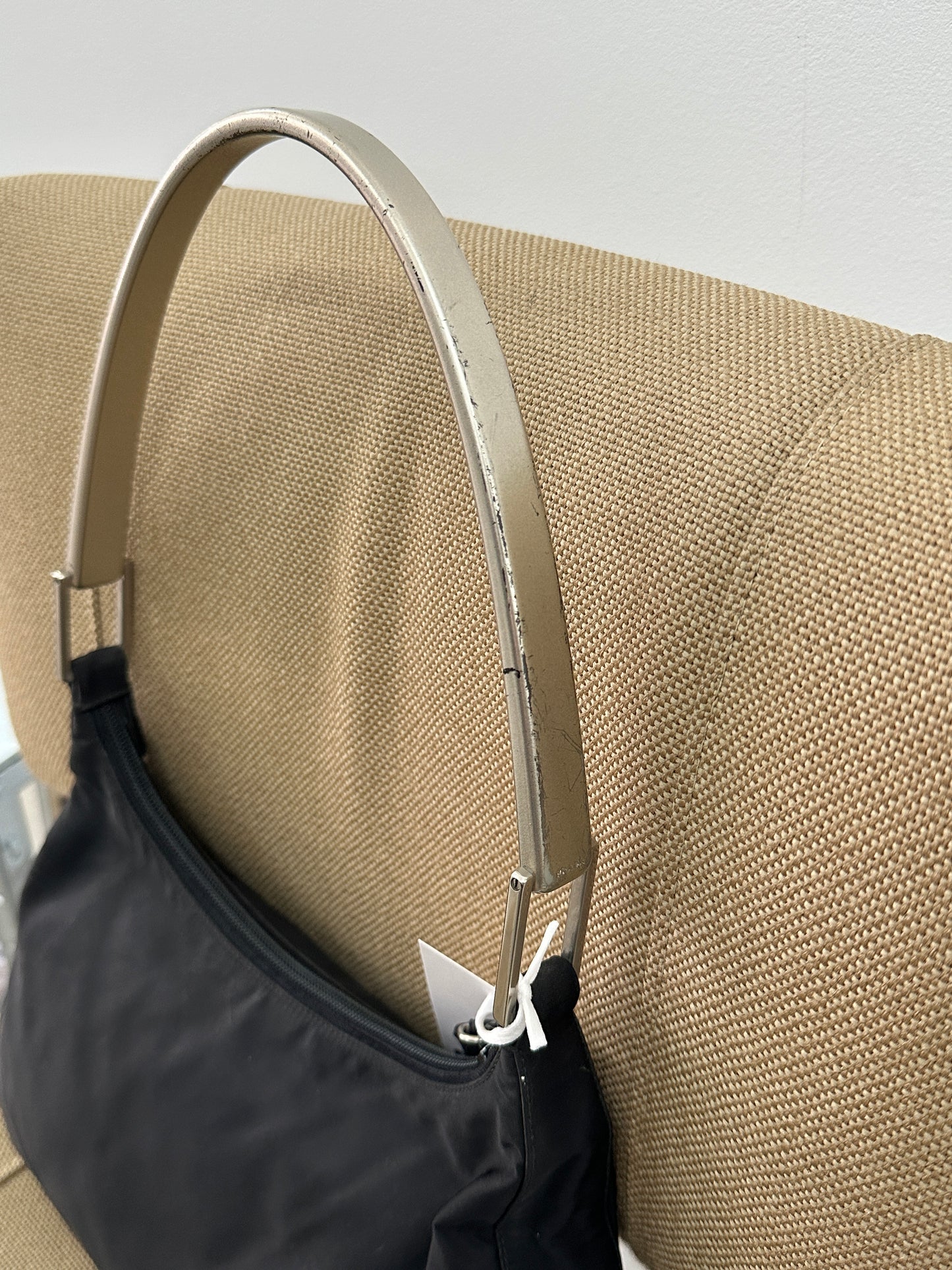 PRADA bag w/metal handle