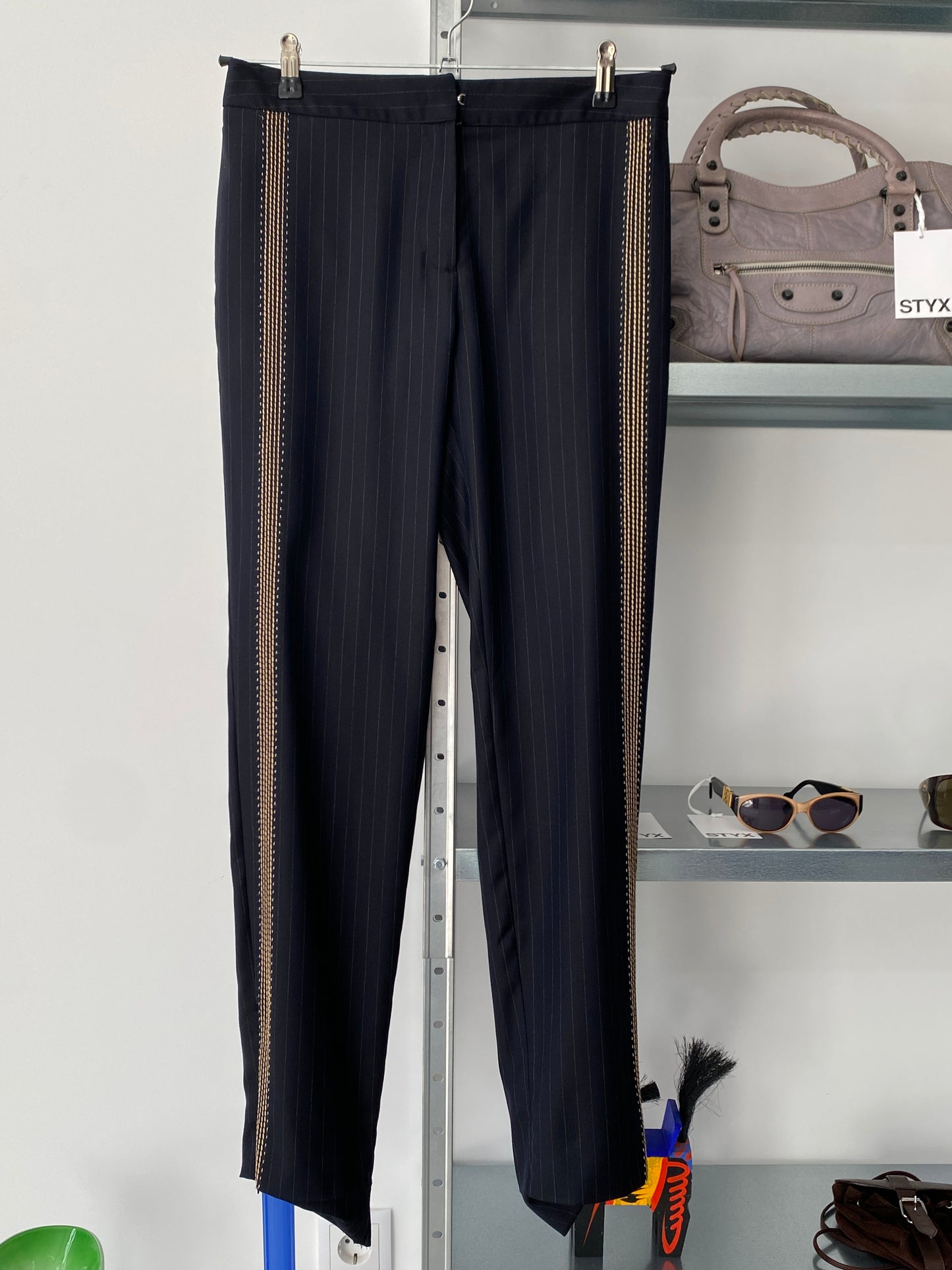 MAISON MARGIELA pinstripe pants (S)