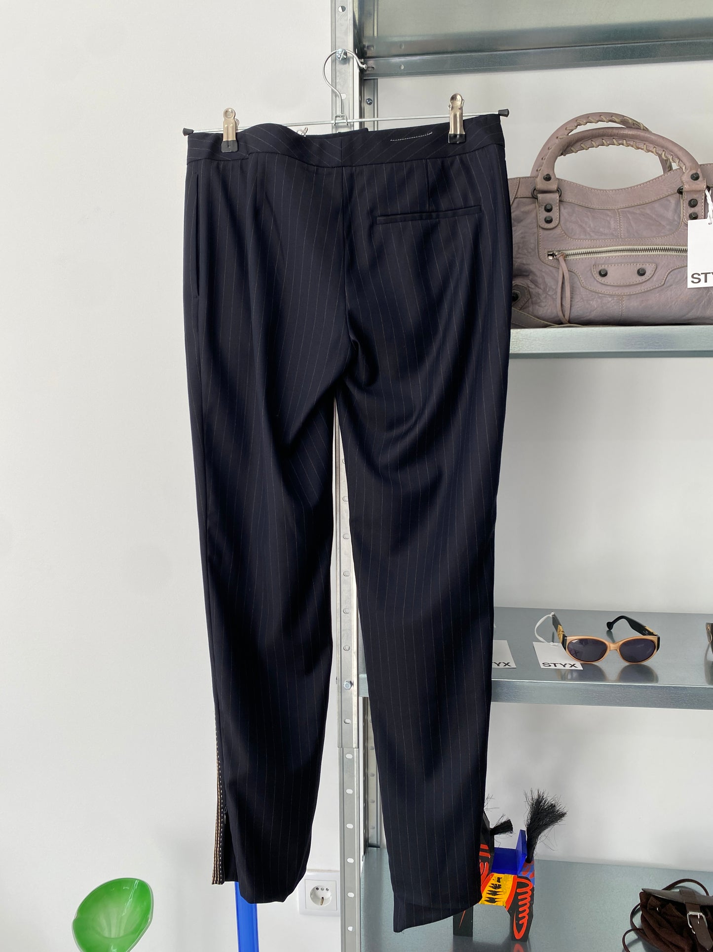 MAISON MARGIELA pinstripe pants (S)