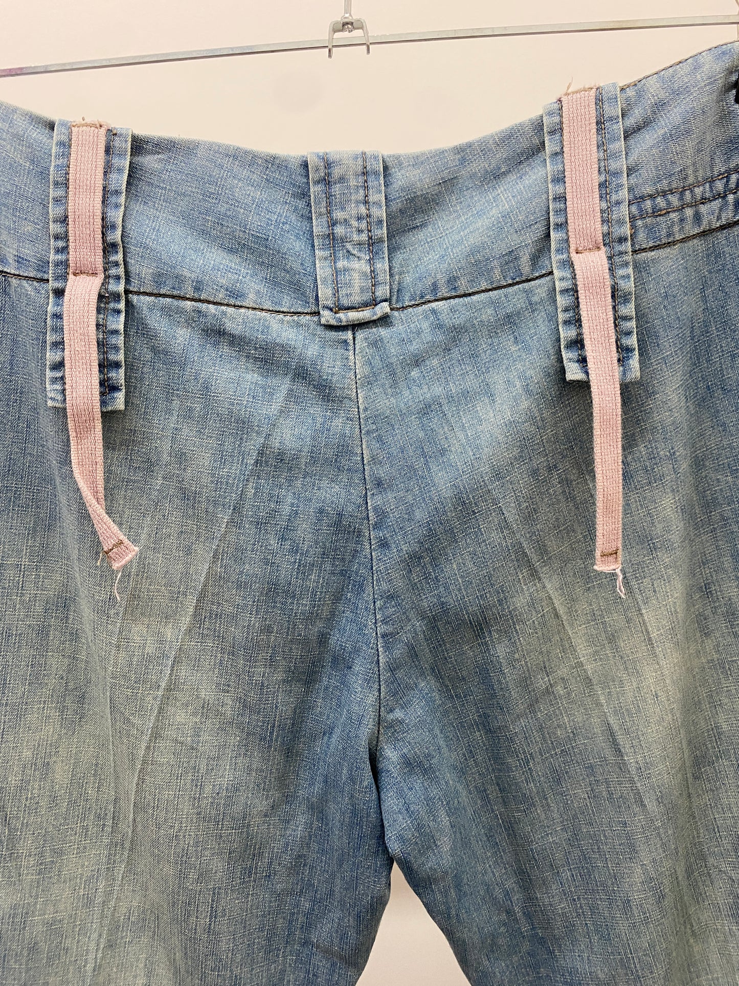 MARITHÉ FRANÇOIS GIRBAUD denim bermudas (S)