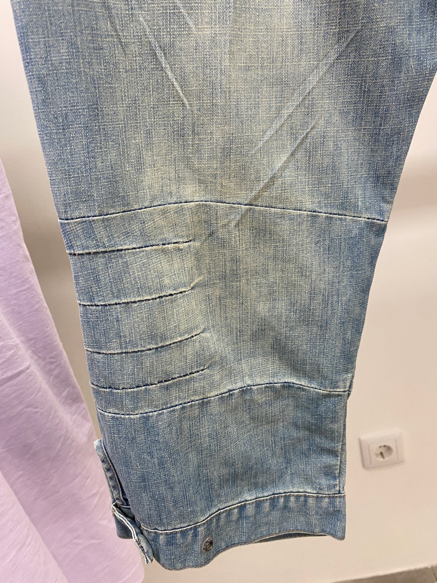 MARITHÉ FRANÇOIS GIRBAUD denim bermudas (S)