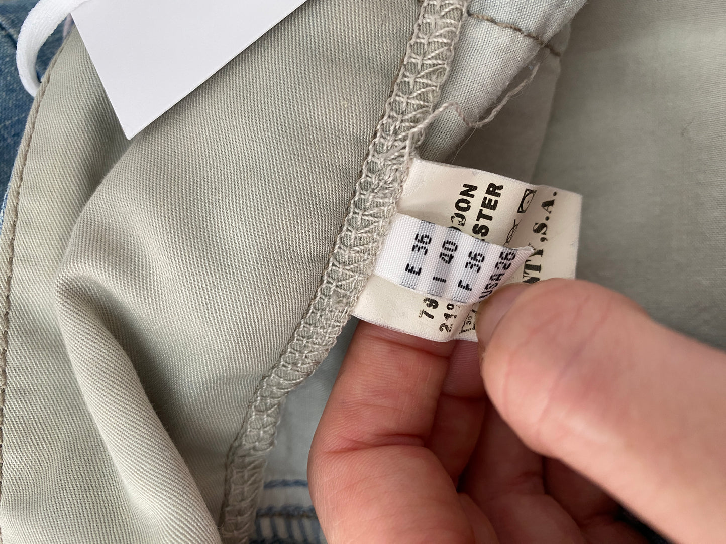 MARITHÉ FRANÇOIS GIRBAUD denim bermudas (S)