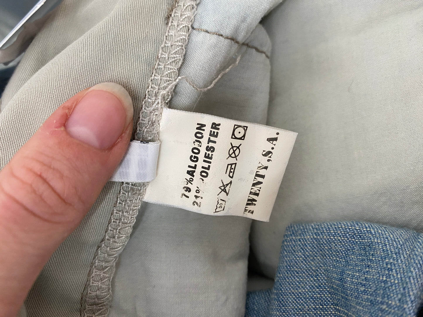 MARITHÉ FRANÇOIS GIRBAUD denim bermudas (S)