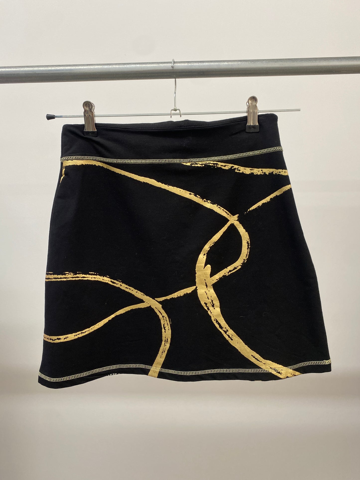 CUSTO BARCELONA illustration print skirt (S)