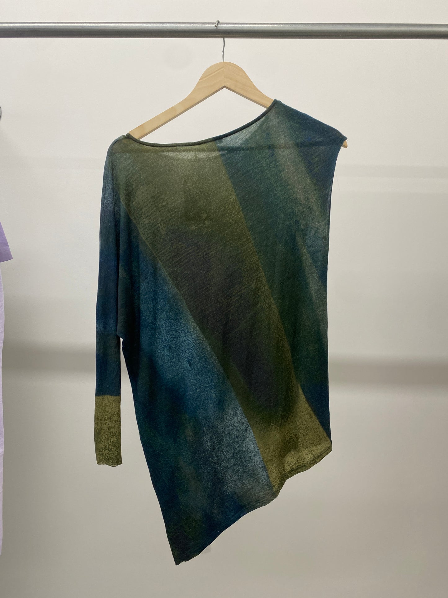 HELMUT LANG asymmetrical top (S)