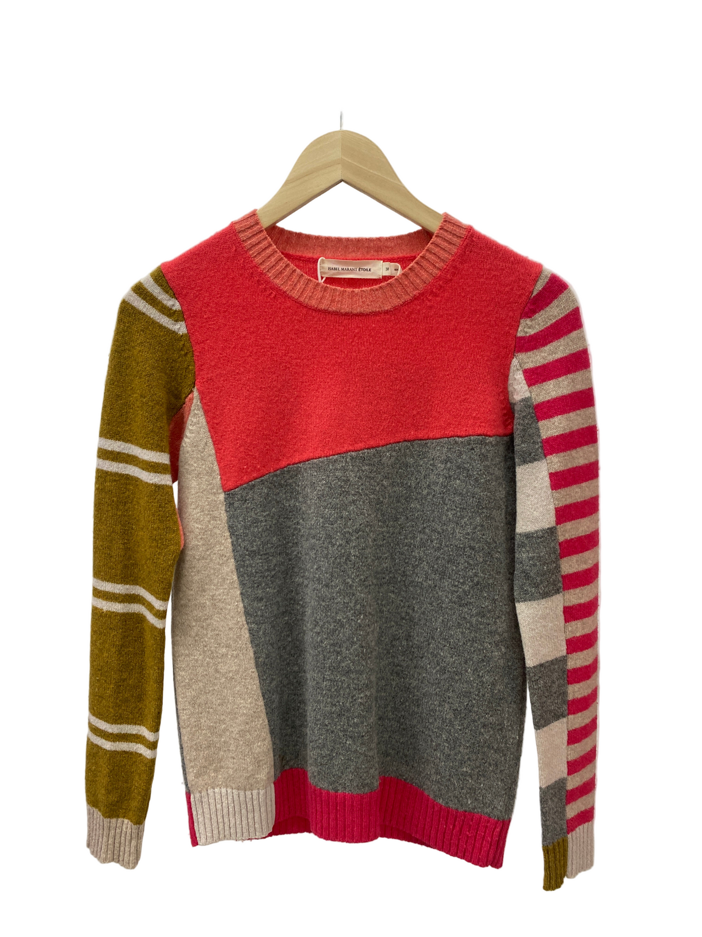 ISABEL MARANT colorblock sweater (S)