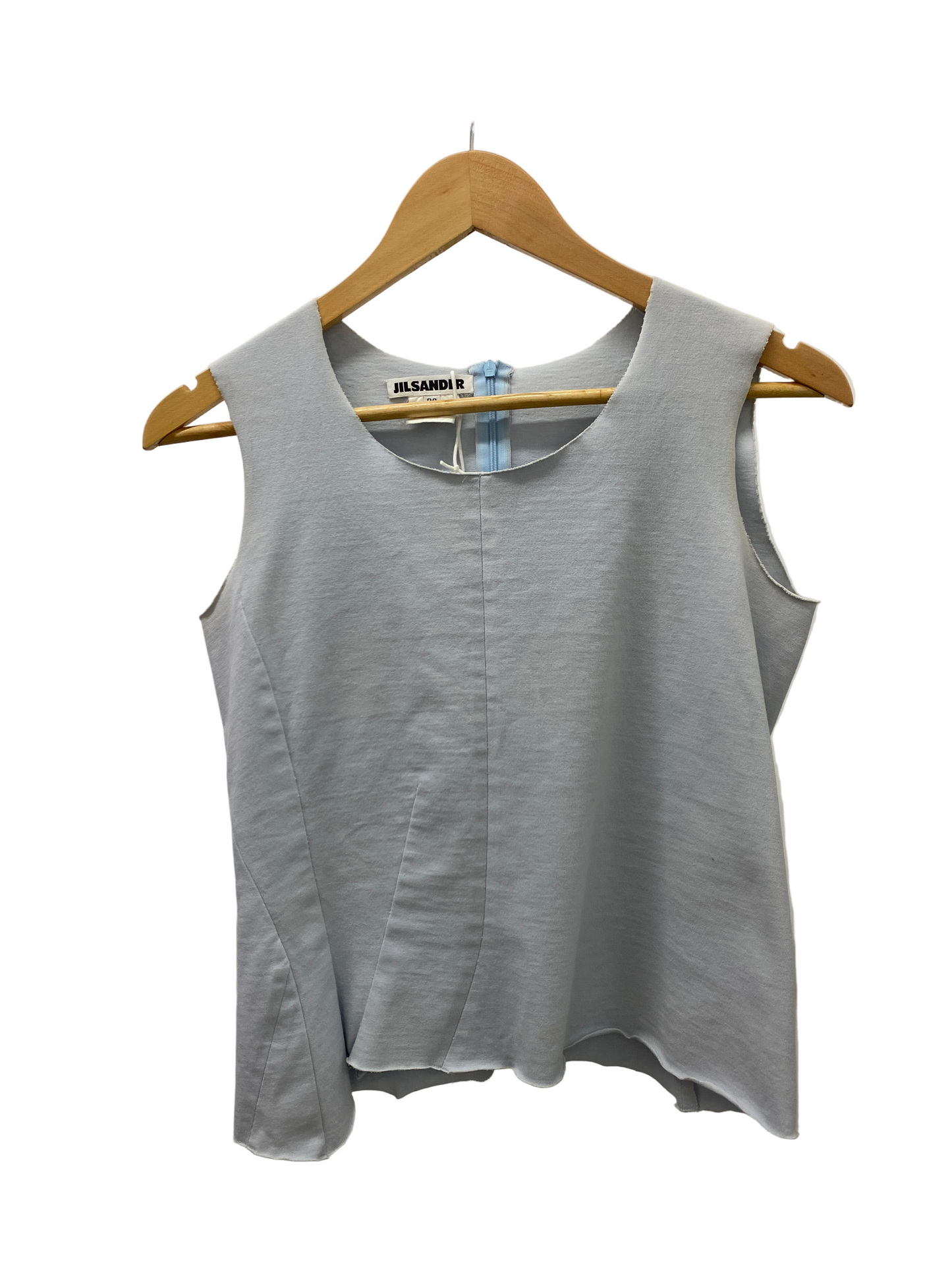 JIL SANDER light blue seamless top (S)