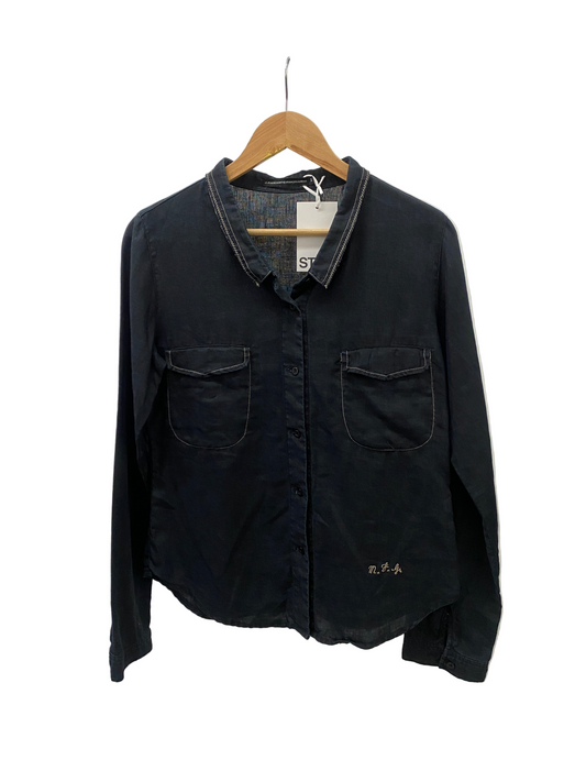 MARITHÉ FRANÇOIS GIRBAUD black shirt ( M)