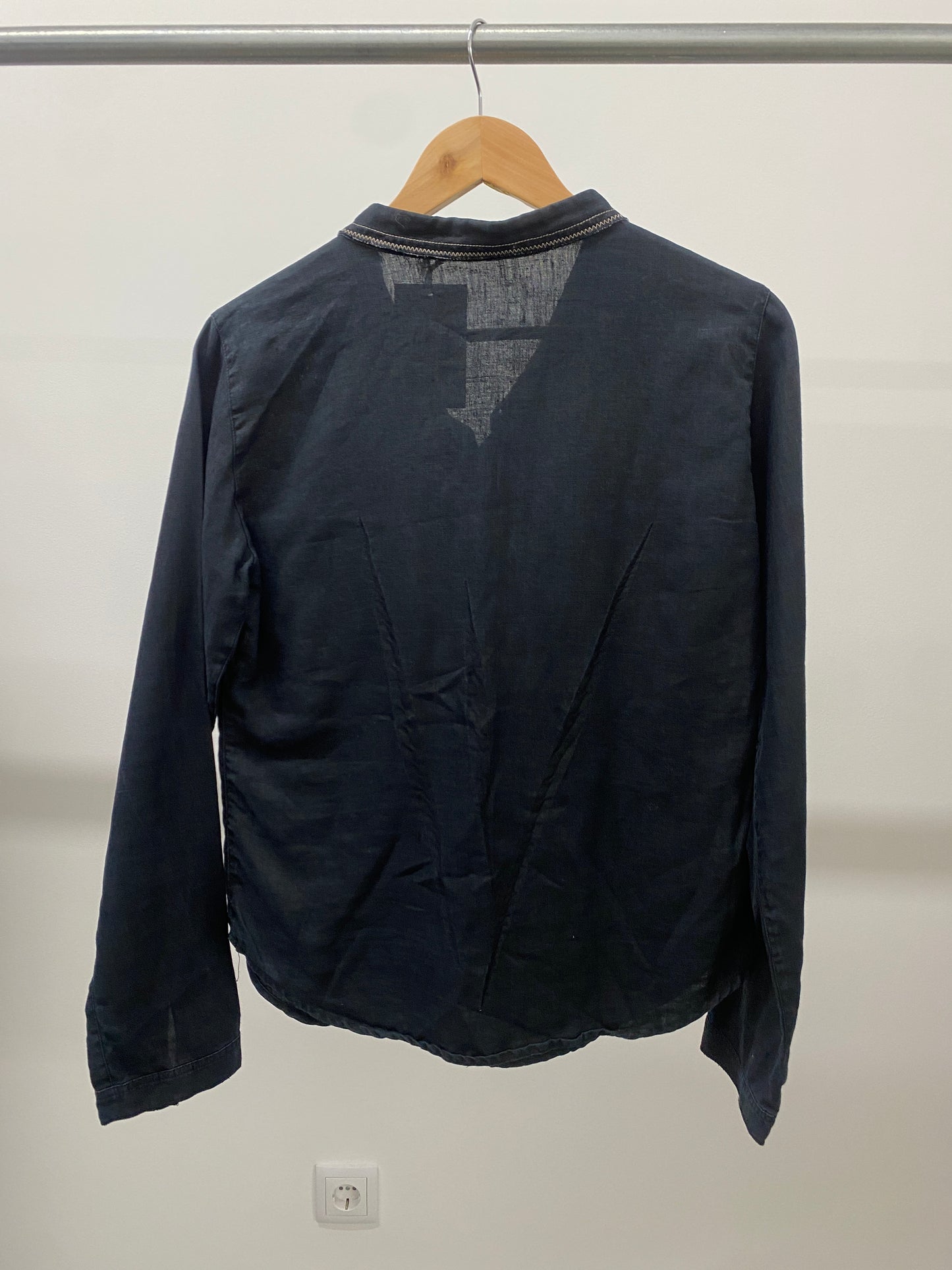 MARITHÉ FRANÇOIS GIRBAUD black shirt ( M)