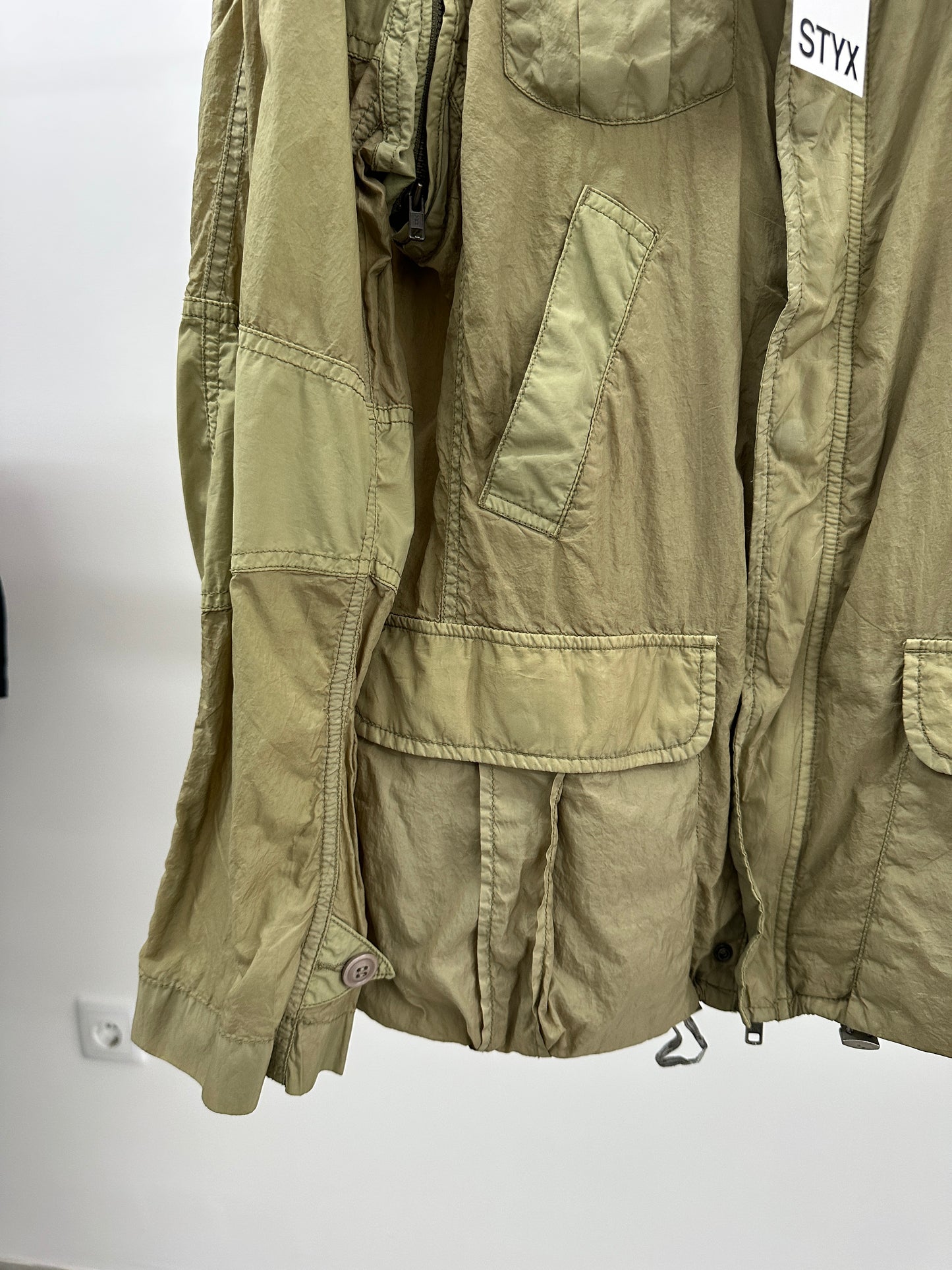 DIESEL green jacket/ vest (XL)