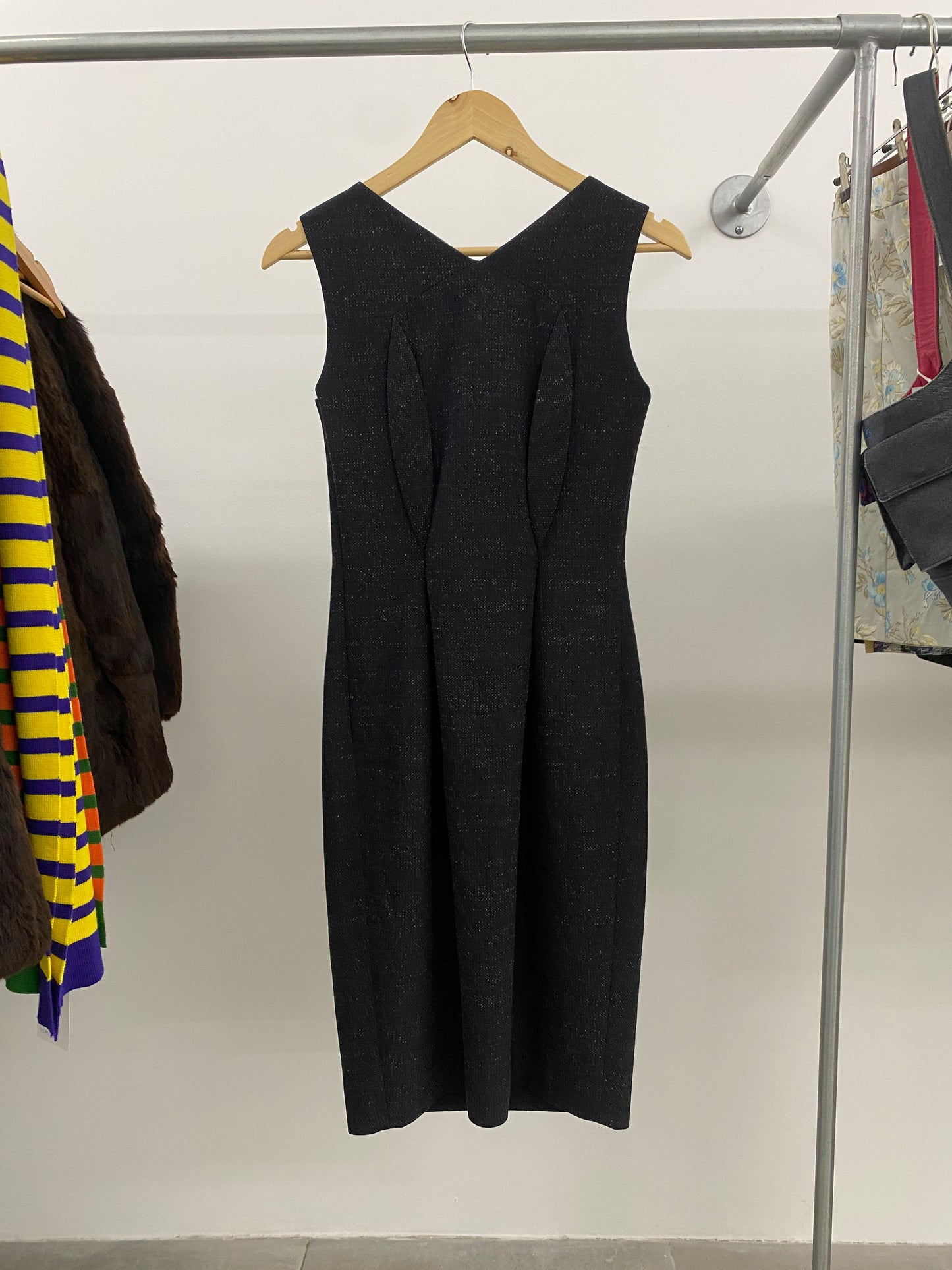 JIL SANDER  wool dress (S)