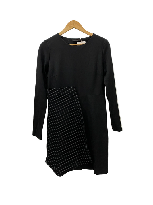 COP COPINE pin stripe patchwork dress (L)