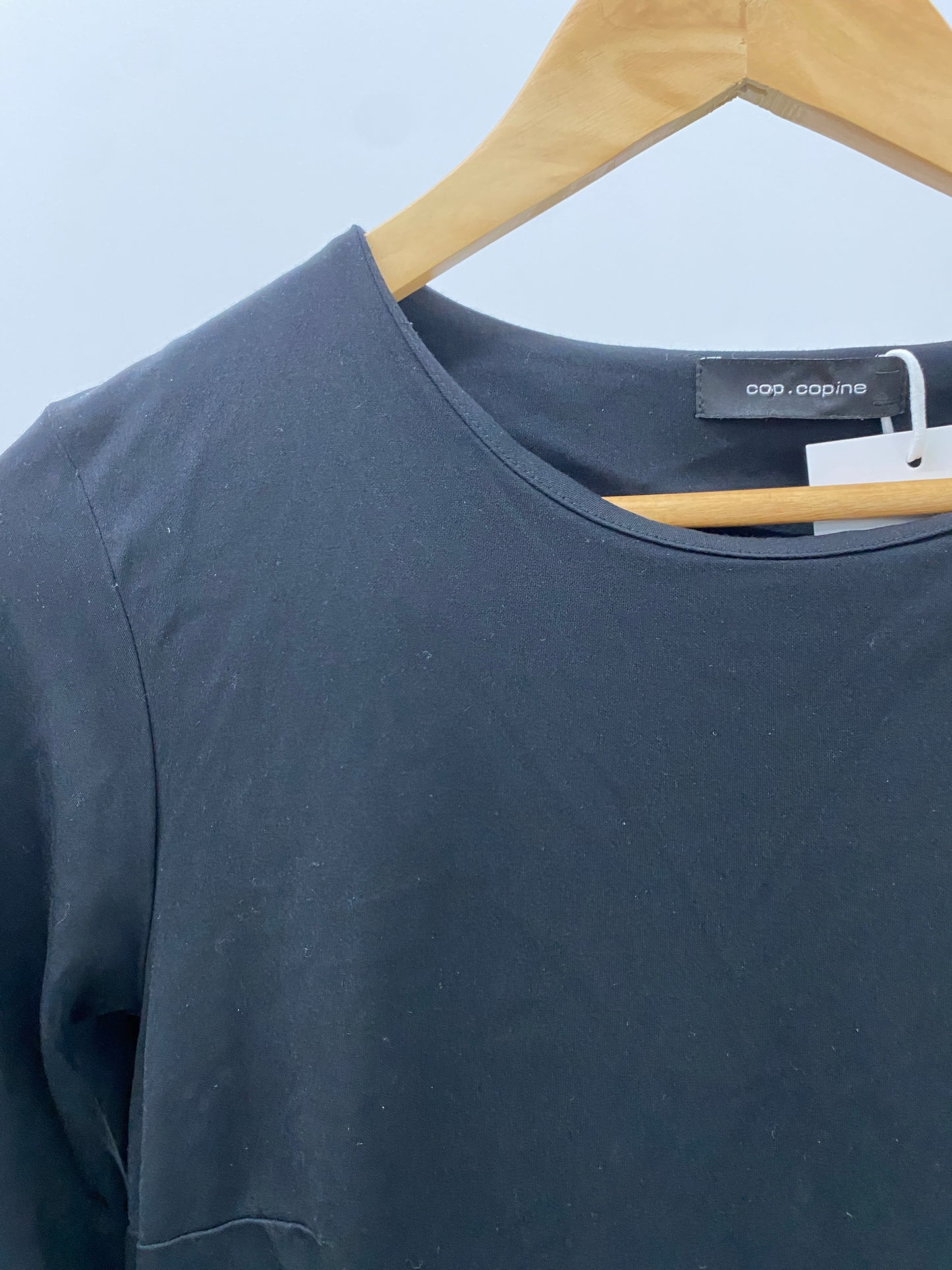 COP COPINE pin stripe patchwork dress (L)