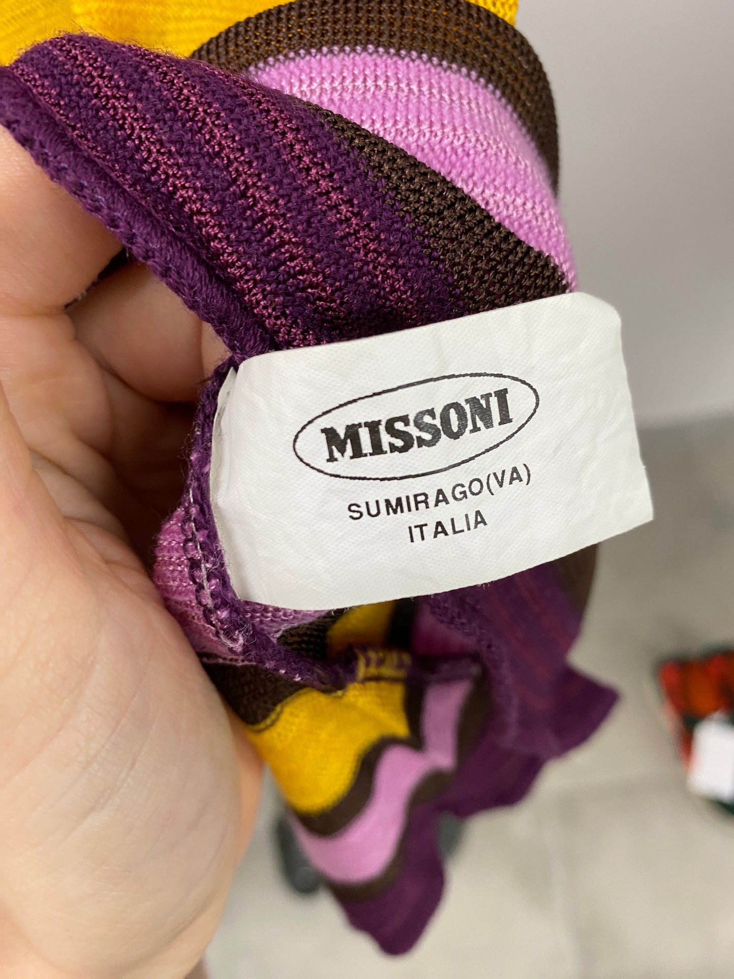 MISSONI multicolor striped top (S)