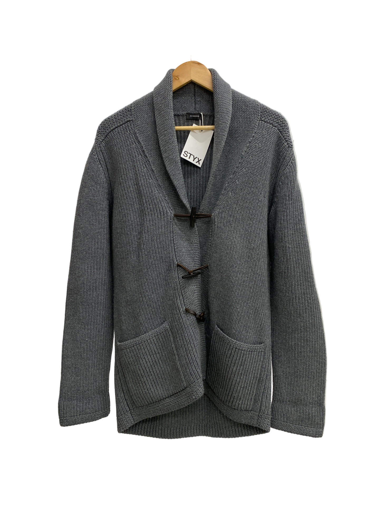 JIL SANDER wool cardigan (XL)